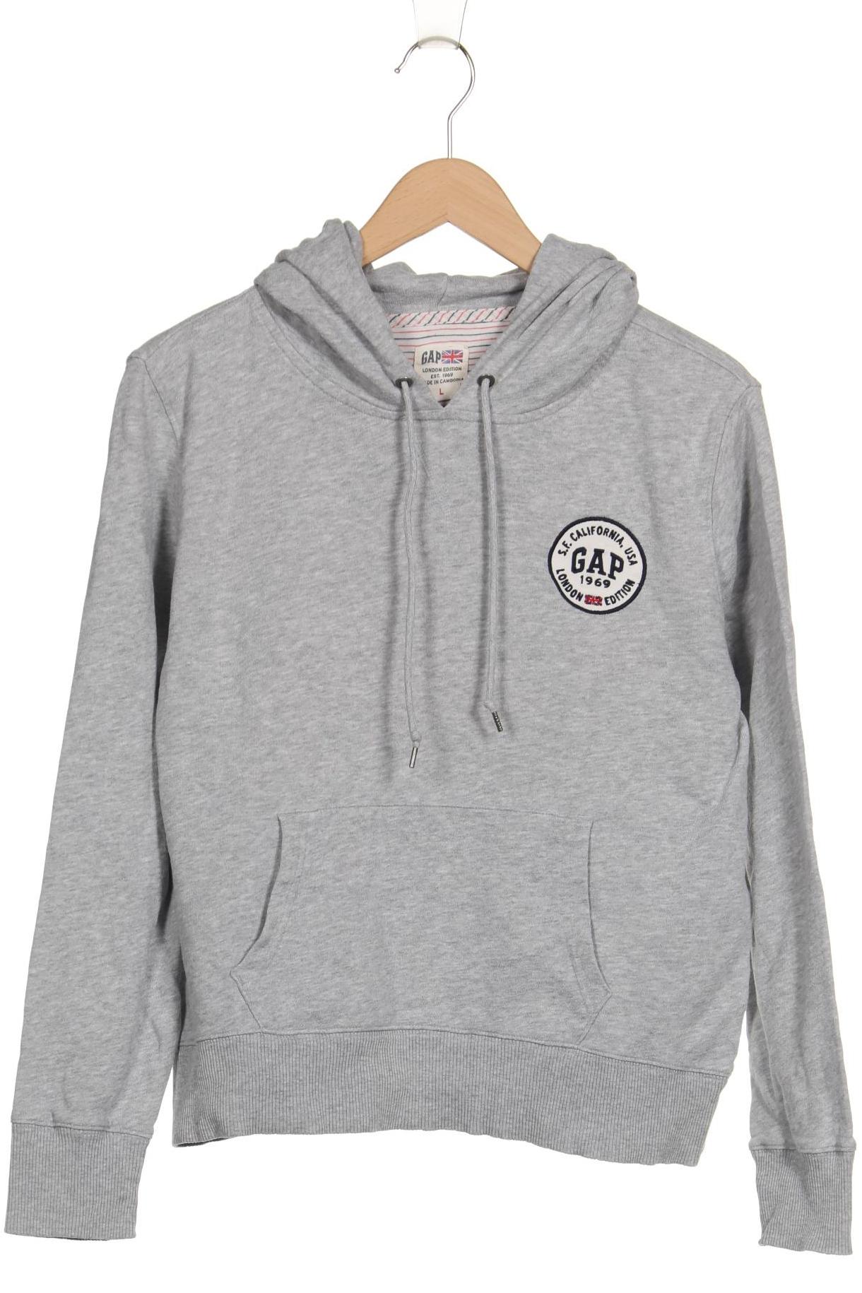 

GAP Damen Kapuzenpullover, grau, Gr. 42