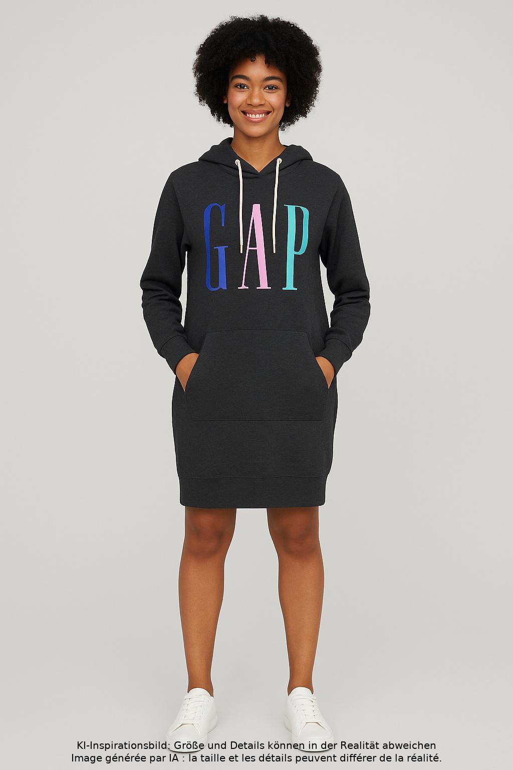 

GAP Damen Kleid, grau, Gr. 32