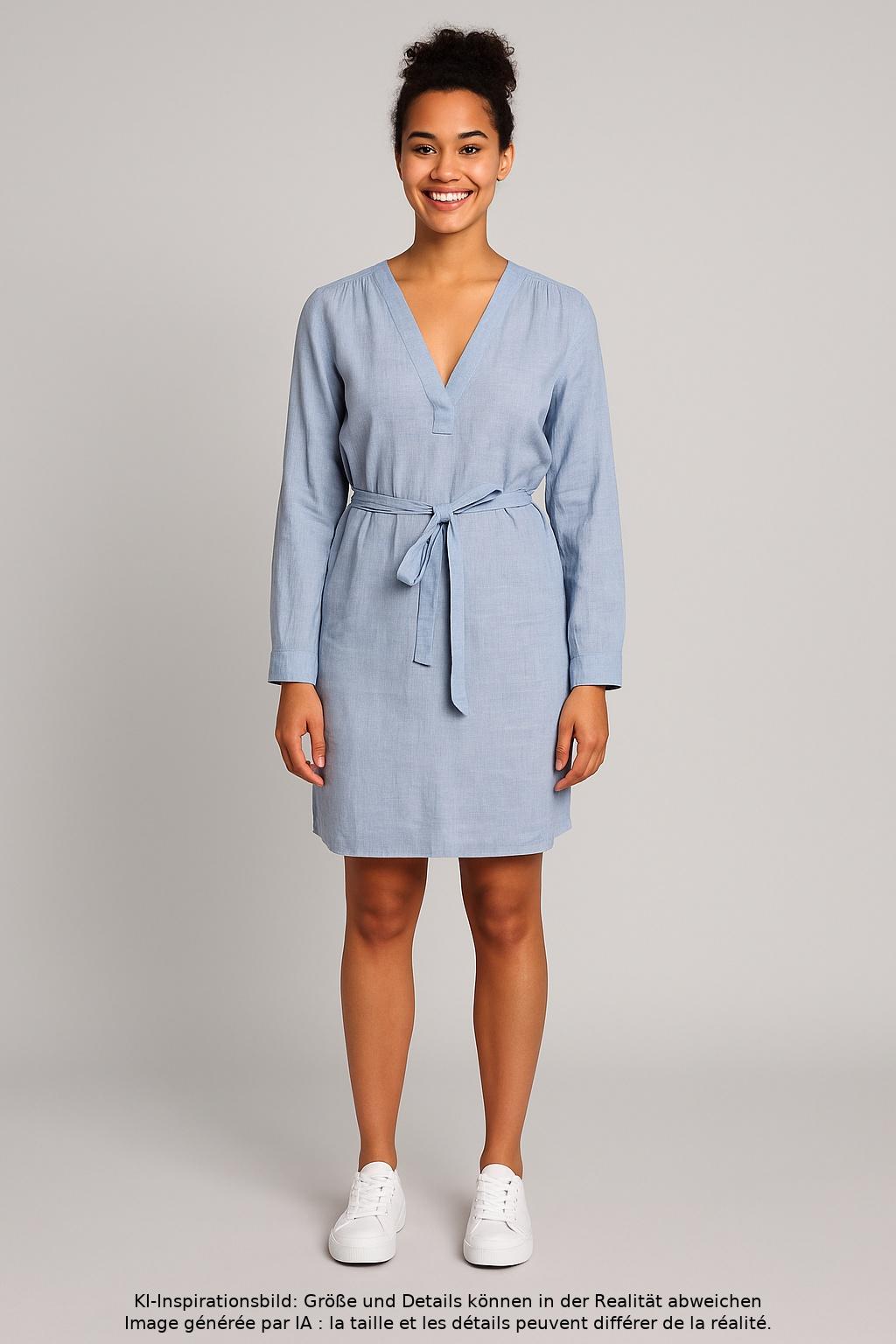 

GAP Damen Kleid, hellblau, Gr. 34