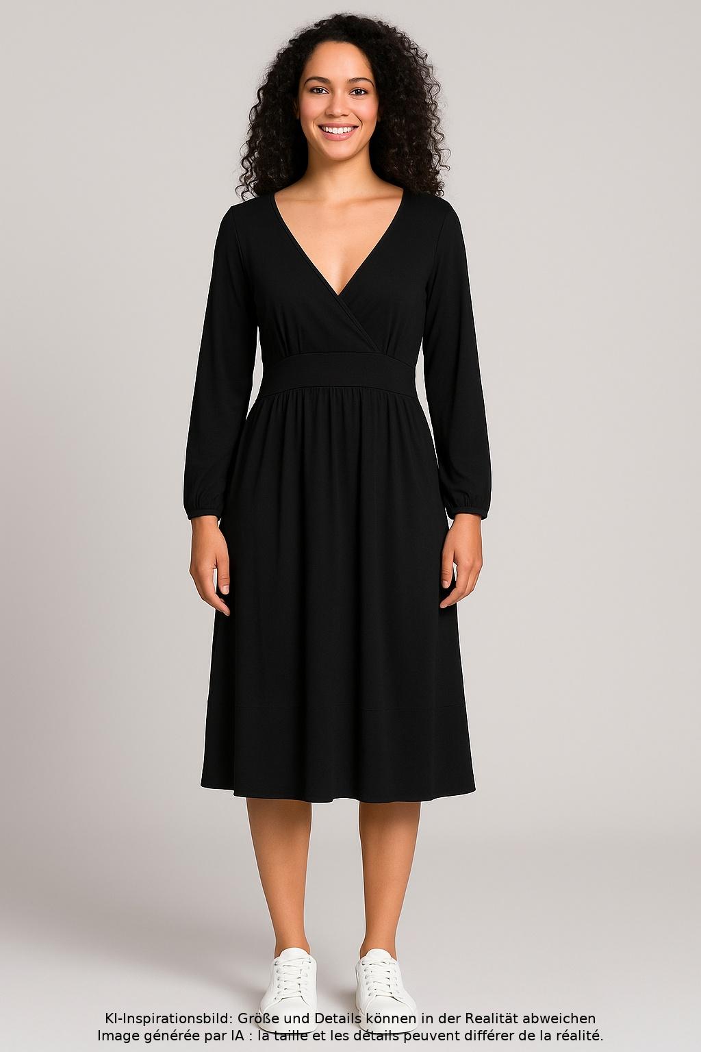 

GAP Damen Kleid, schwarz, Gr. 36