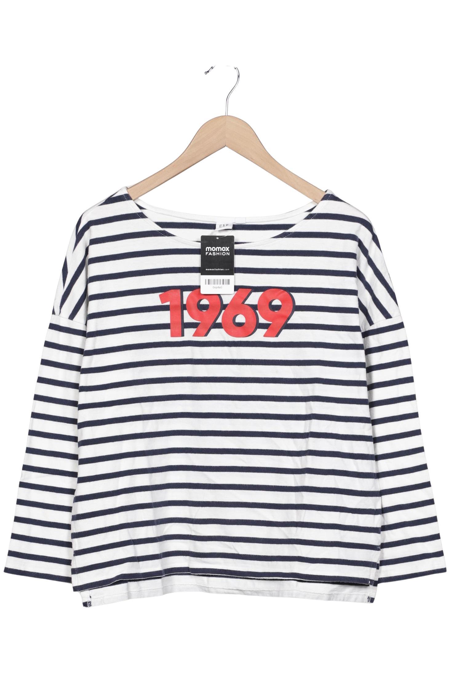 

GAP Damen Langarmshirt, weiß, Gr. 38