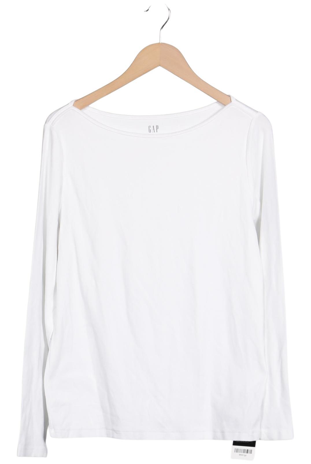

GAP Damen Langarmshirt, weiß, Gr. 44