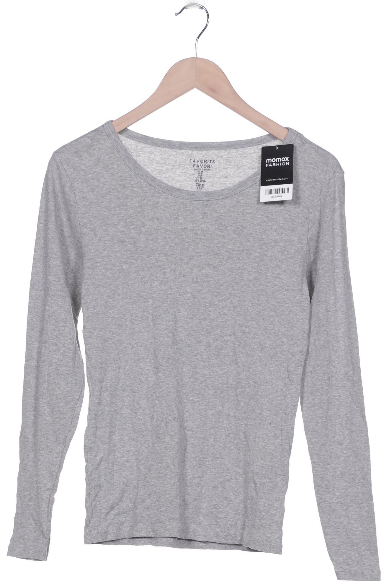 

GAP Damen Langarmshirt, grau, Gr. 38