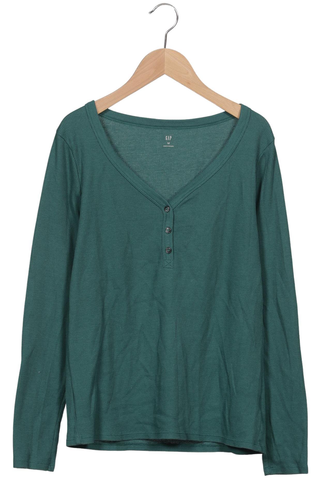 

GAP Damen Langarmshirt, grün, Gr. 38