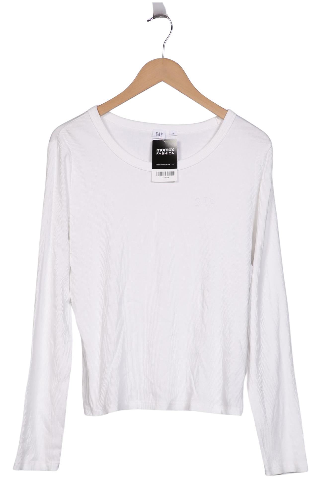 

GAP Damen Langarmshirt, weiß, Gr. 44