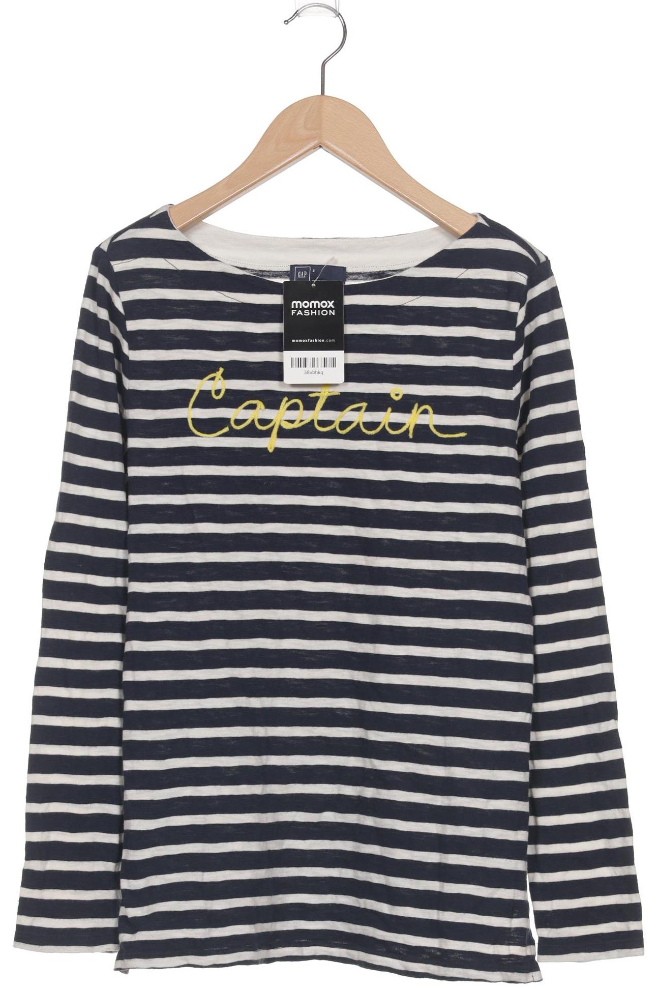 

GAP Damen Langarmshirt, marineblau, Gr. 36