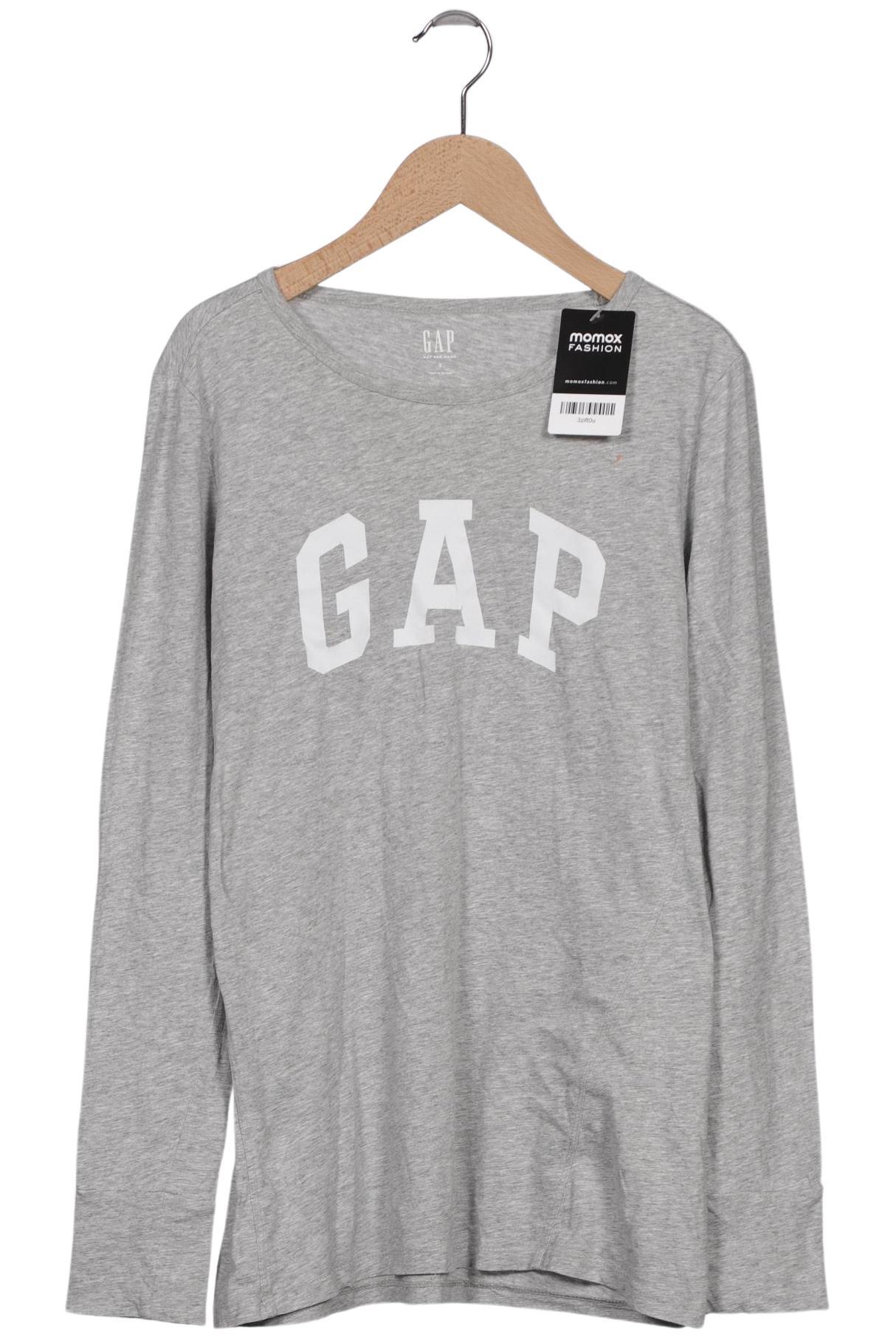 

GAP Damen Langarmshirt, grau, Gr. 36