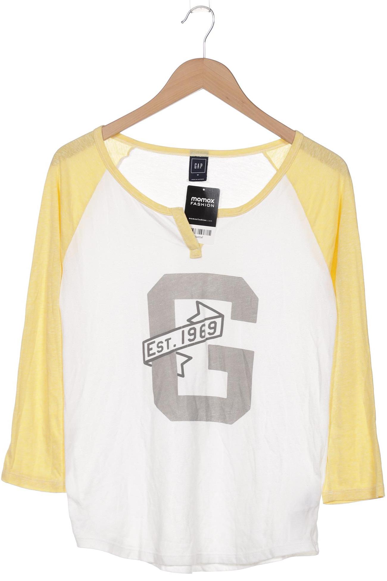 

GAP Damen Langarmshirt, weiß, Gr. 38
