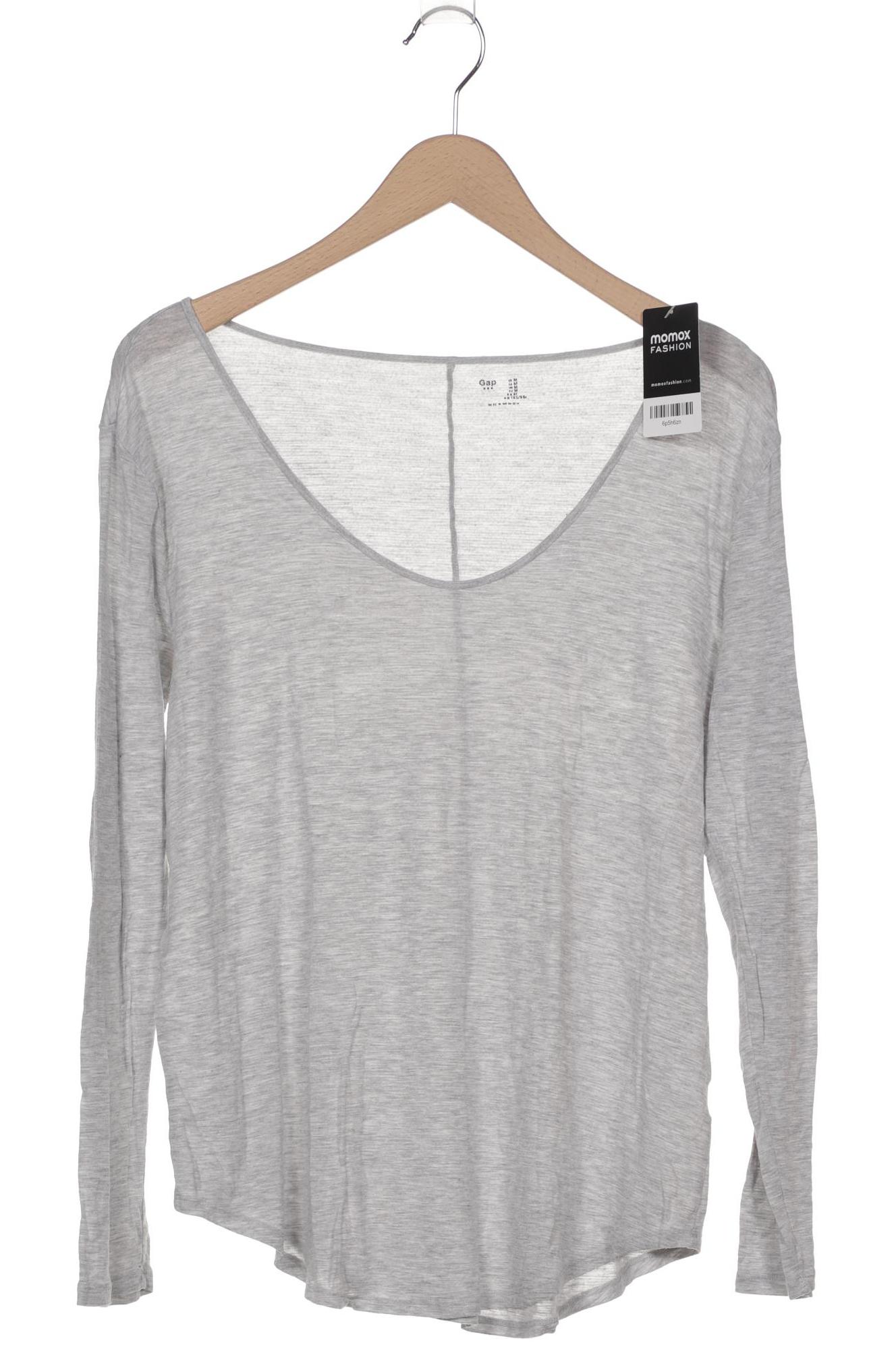 

GAP Damen Langarmshirt, grau, Gr. 38