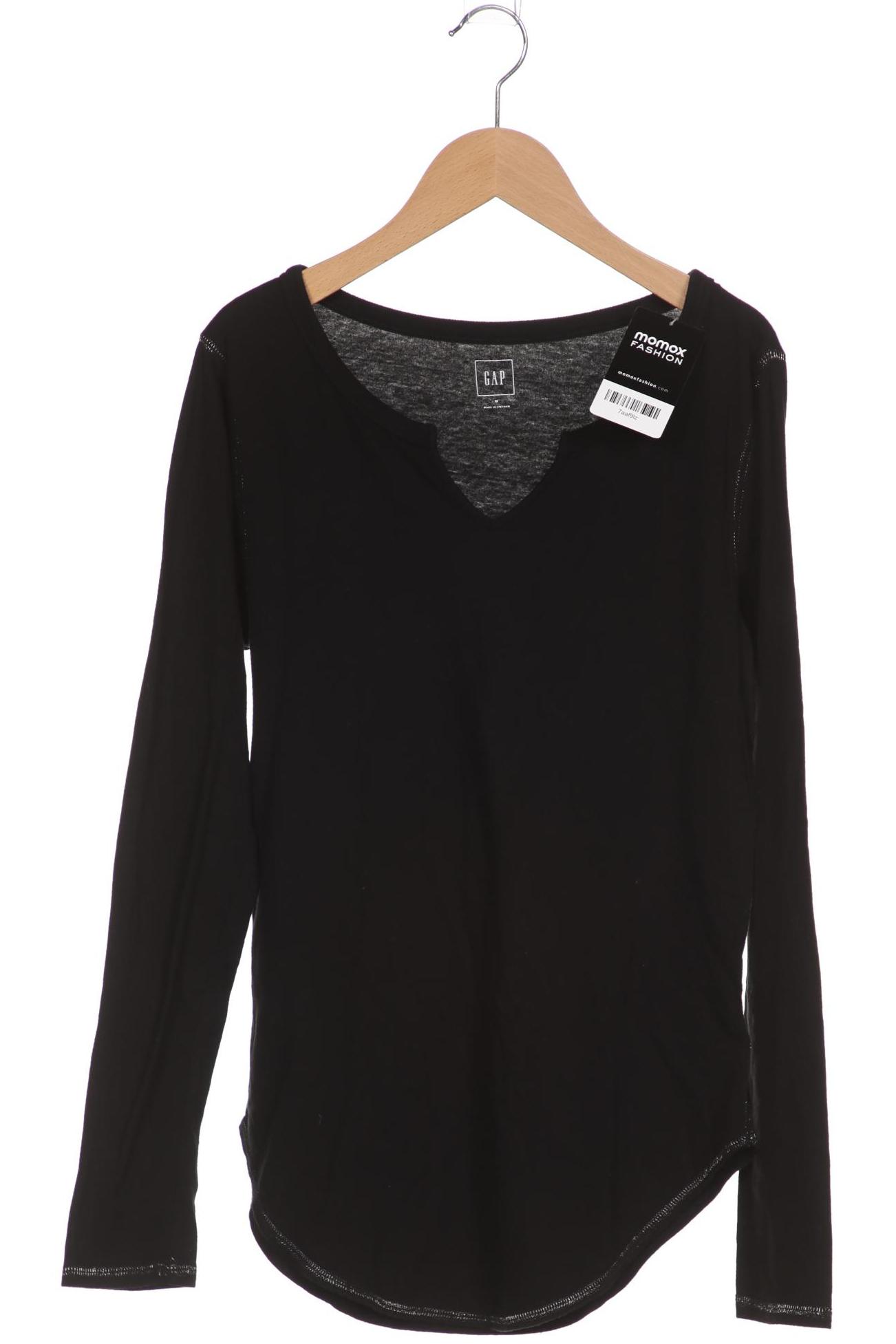 

GAP Damen Langarmshirt, schwarz, Gr. 38