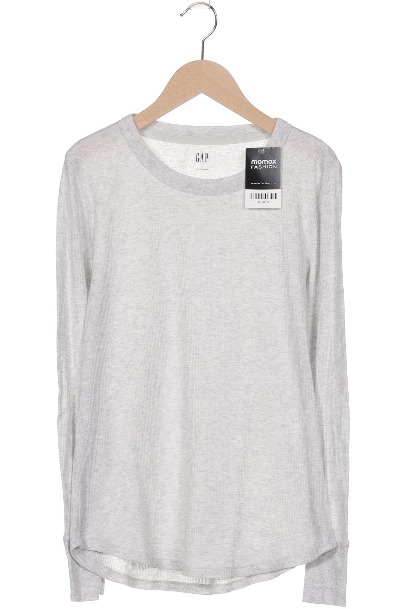

GAP Damen Langarmshirt, grau, Gr. 42