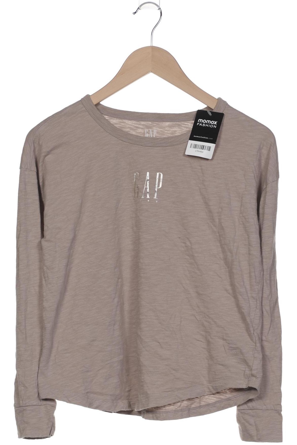 

GAP Damen Langarmshirt, beige, Gr. 34