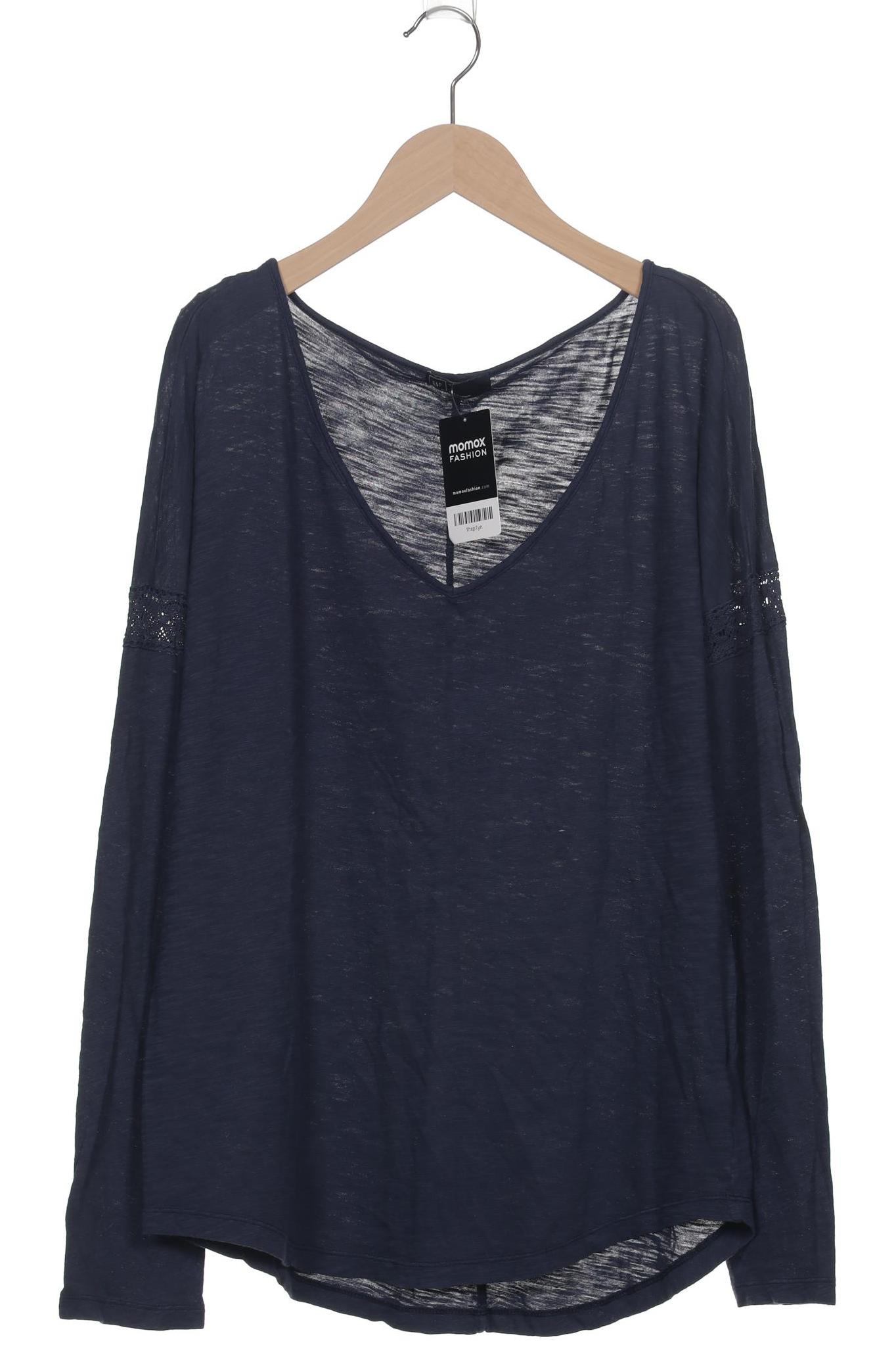 

GAP Damen Langarmshirt, marineblau, Gr. 38