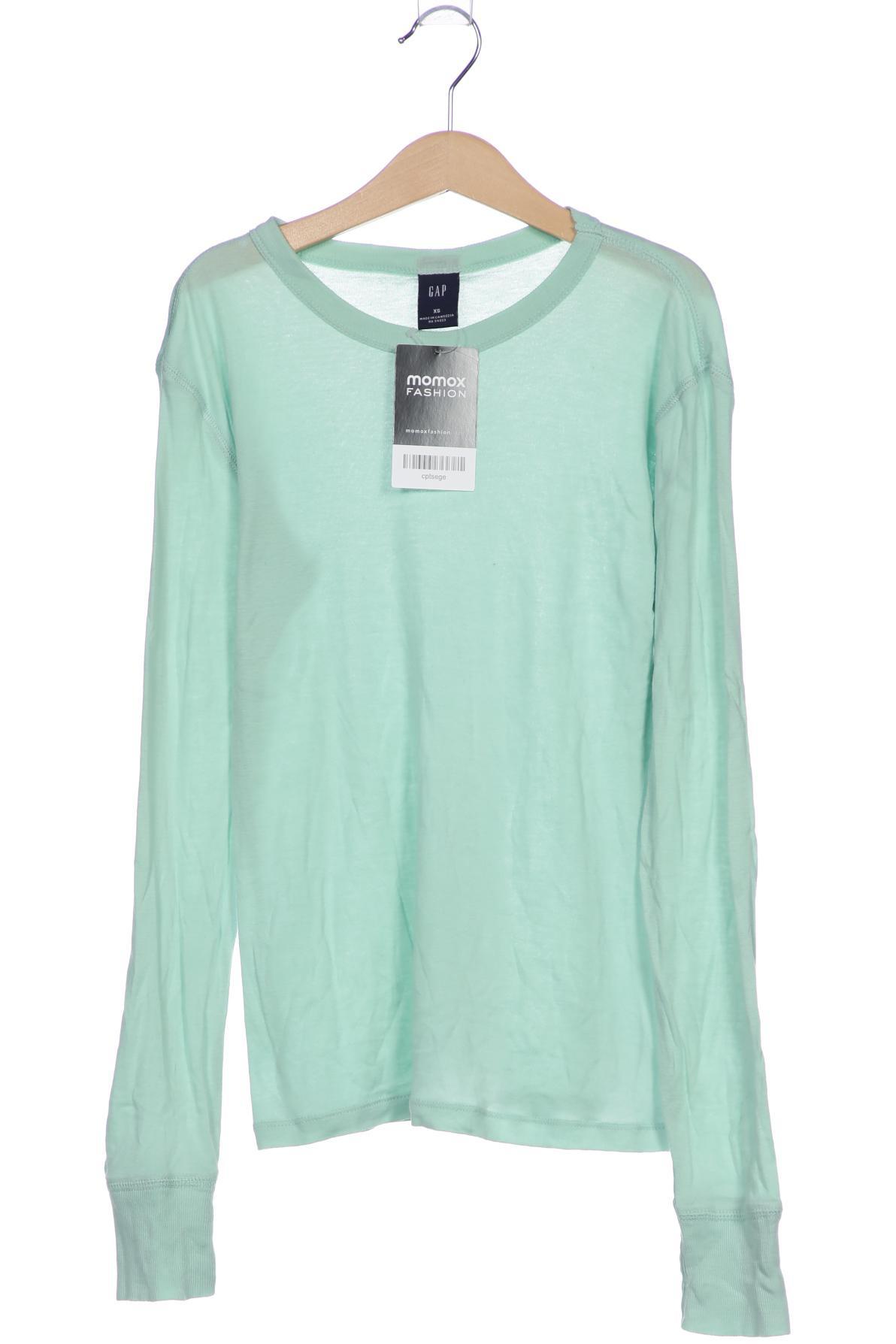 

GAP Damen Langarmshirt, hellgrün, Gr. 34