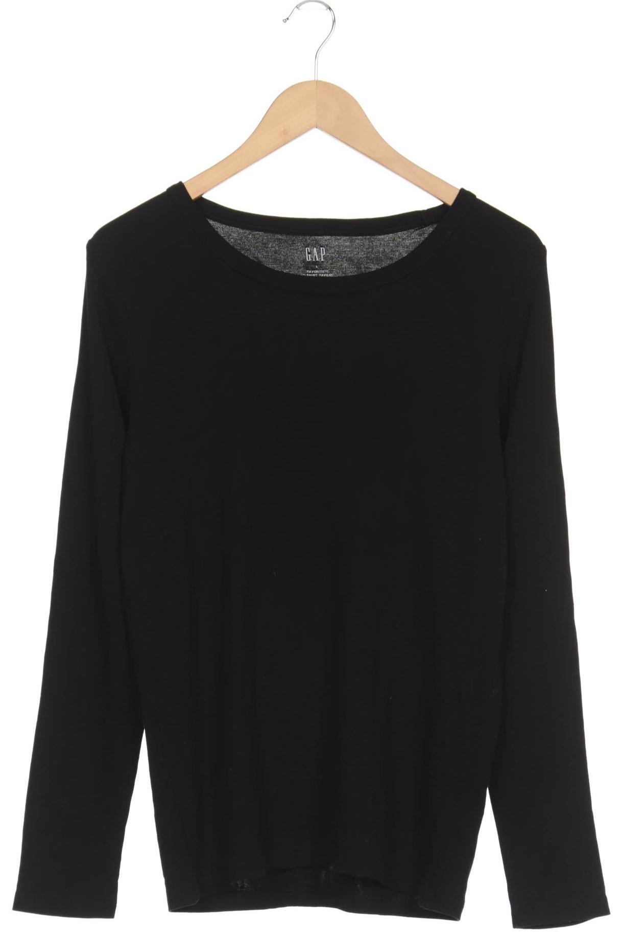 

GAP Damen Langarmshirt, schwarz, Gr. 42