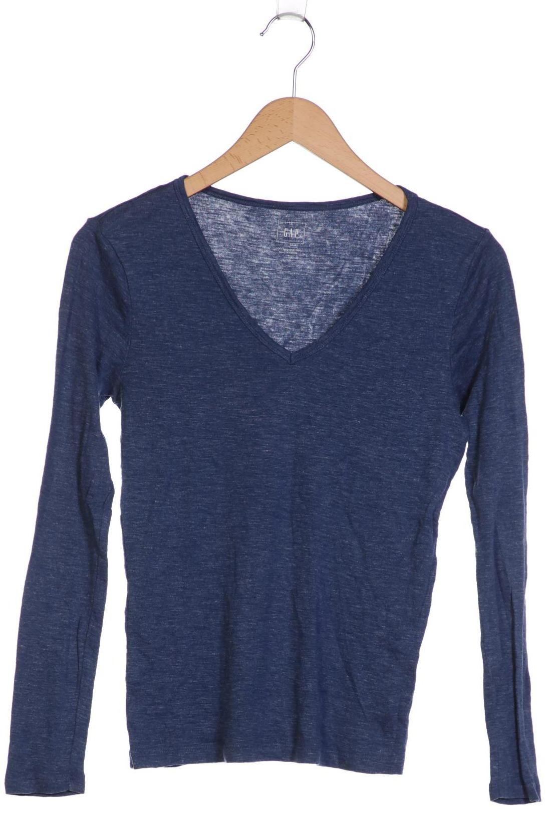 

GAP Damen Langarmshirt, blau, Gr. 42