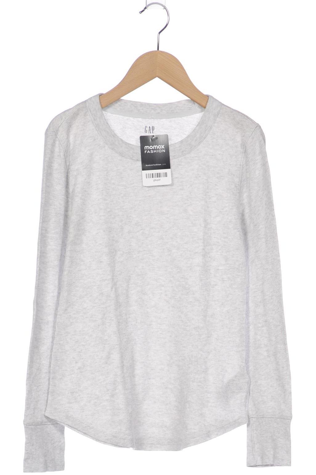 

GAP Damen Langarmshirt, grau, Gr. 36