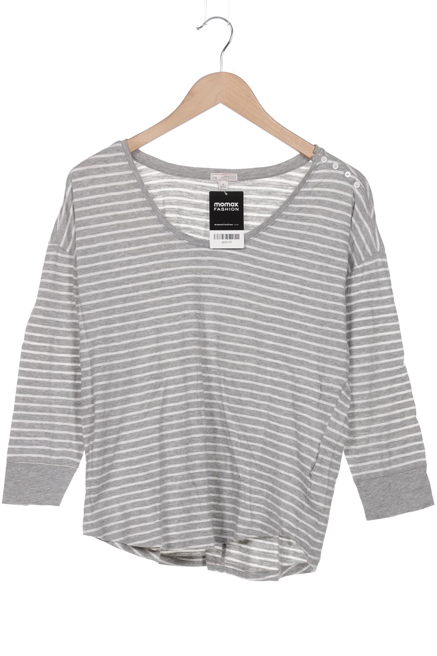 

GAP Damen Langarmshirt, grau, Gr. 38