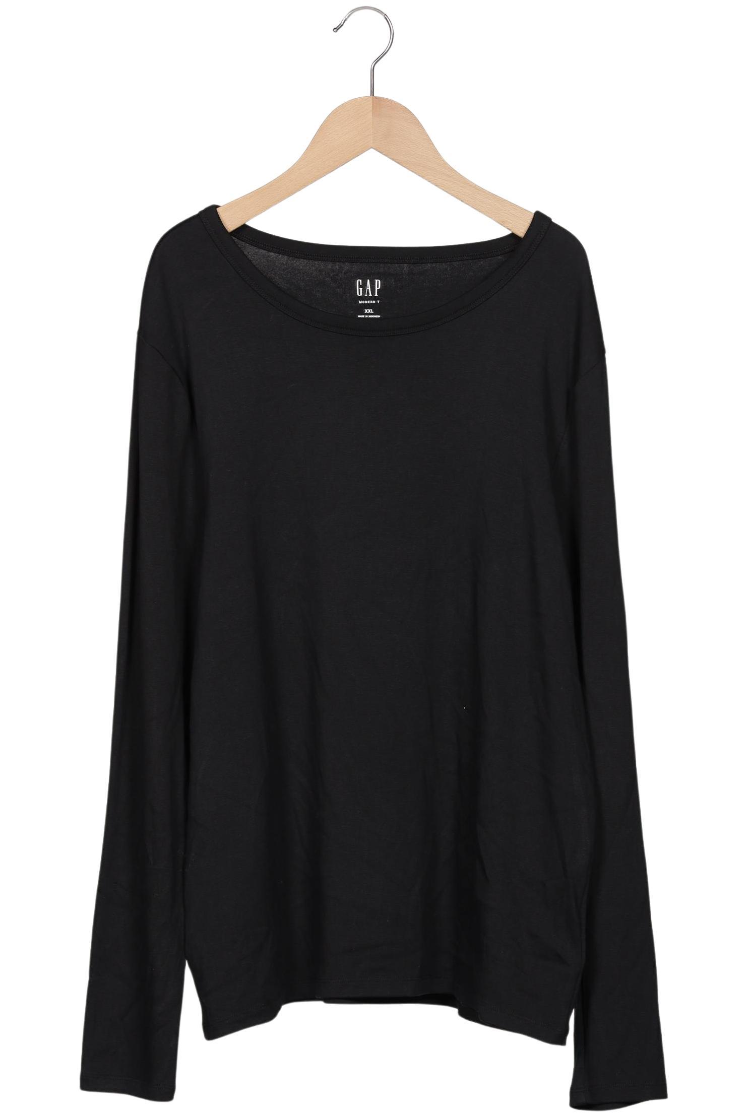 

GAP Damen Langarmshirt, schwarz, Gr. 46