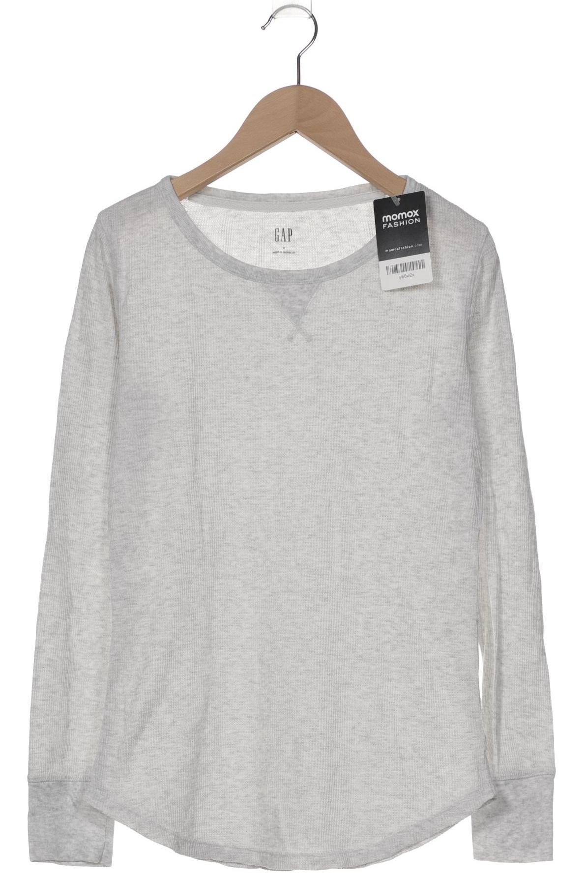 

GAP Damen Langarmshirt, grau, Gr. 36