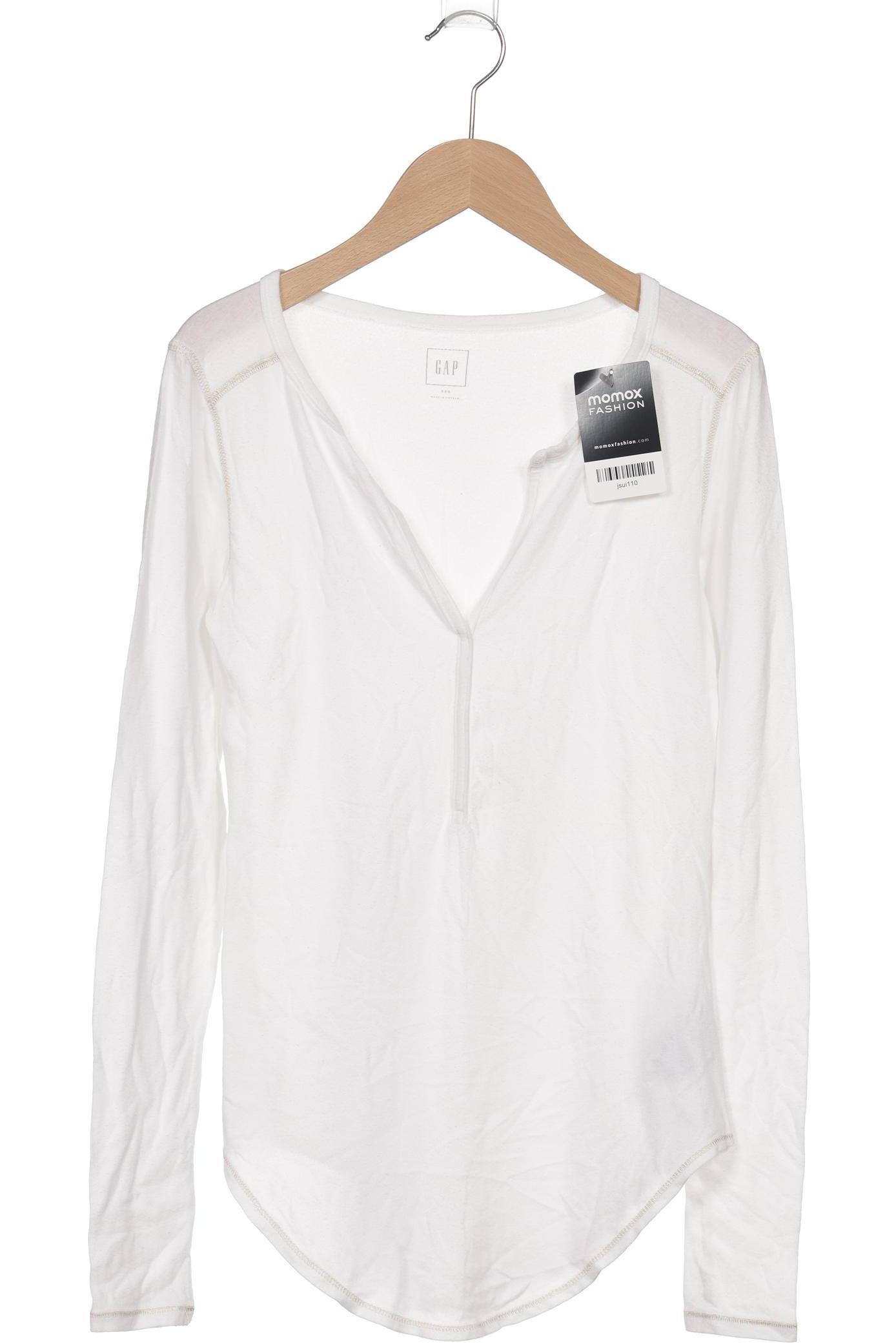 

GAP Damen Langarmshirt, weiß, Gr. 32