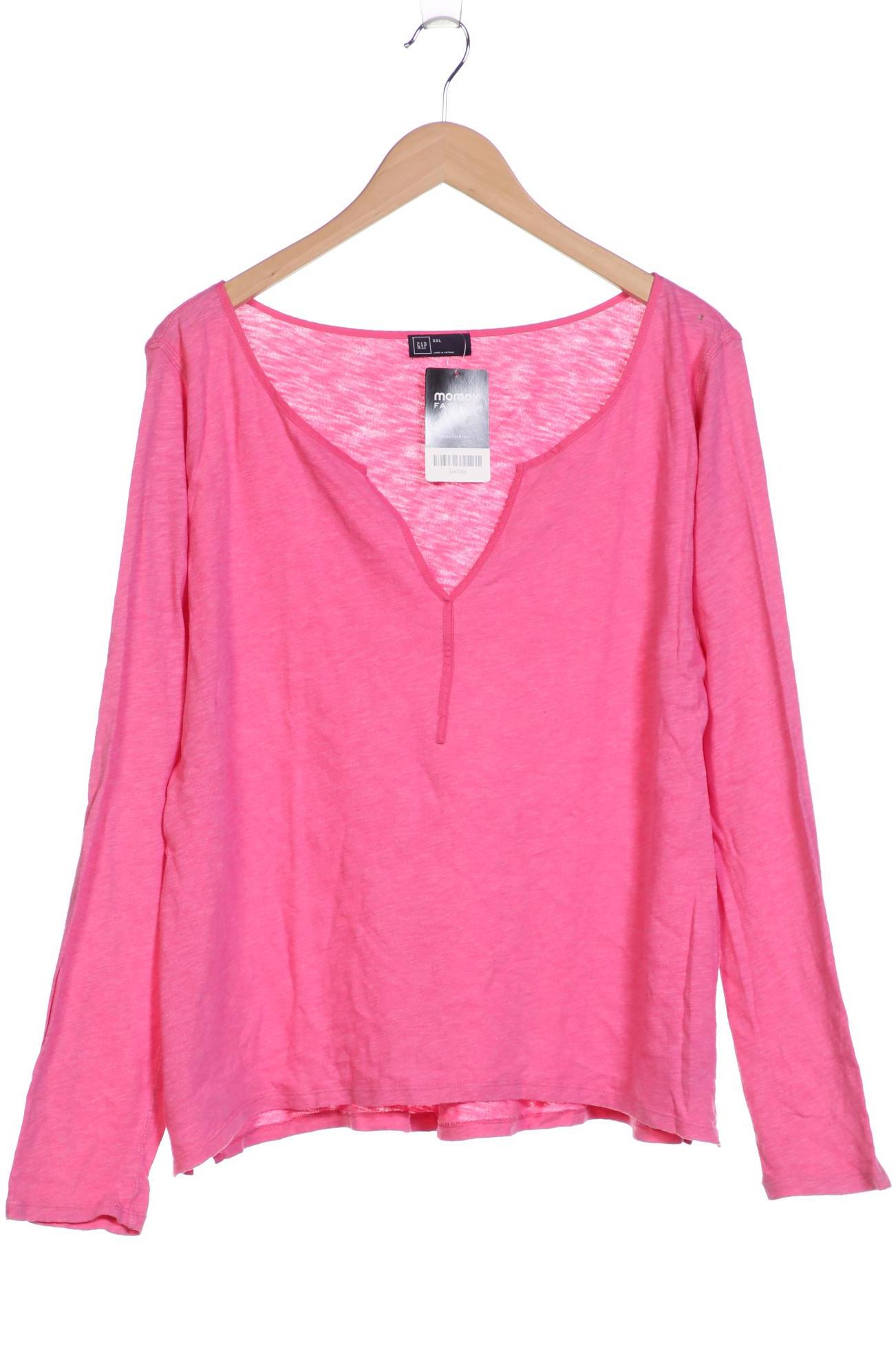 

GAP Damen Langarmshirt, pink, Gr. 46