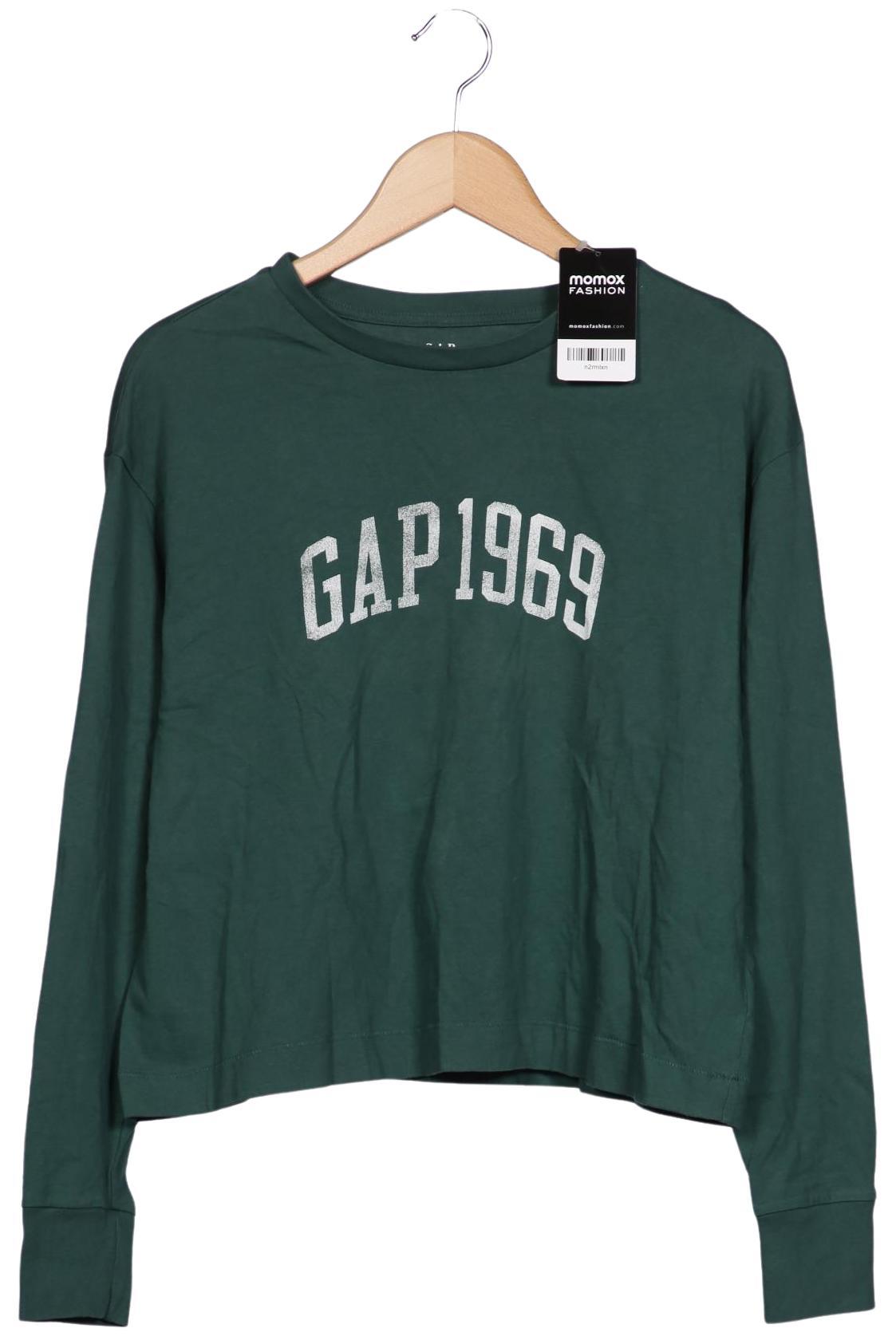 

GAP Damen Langarmshirt, grün, Gr. 36