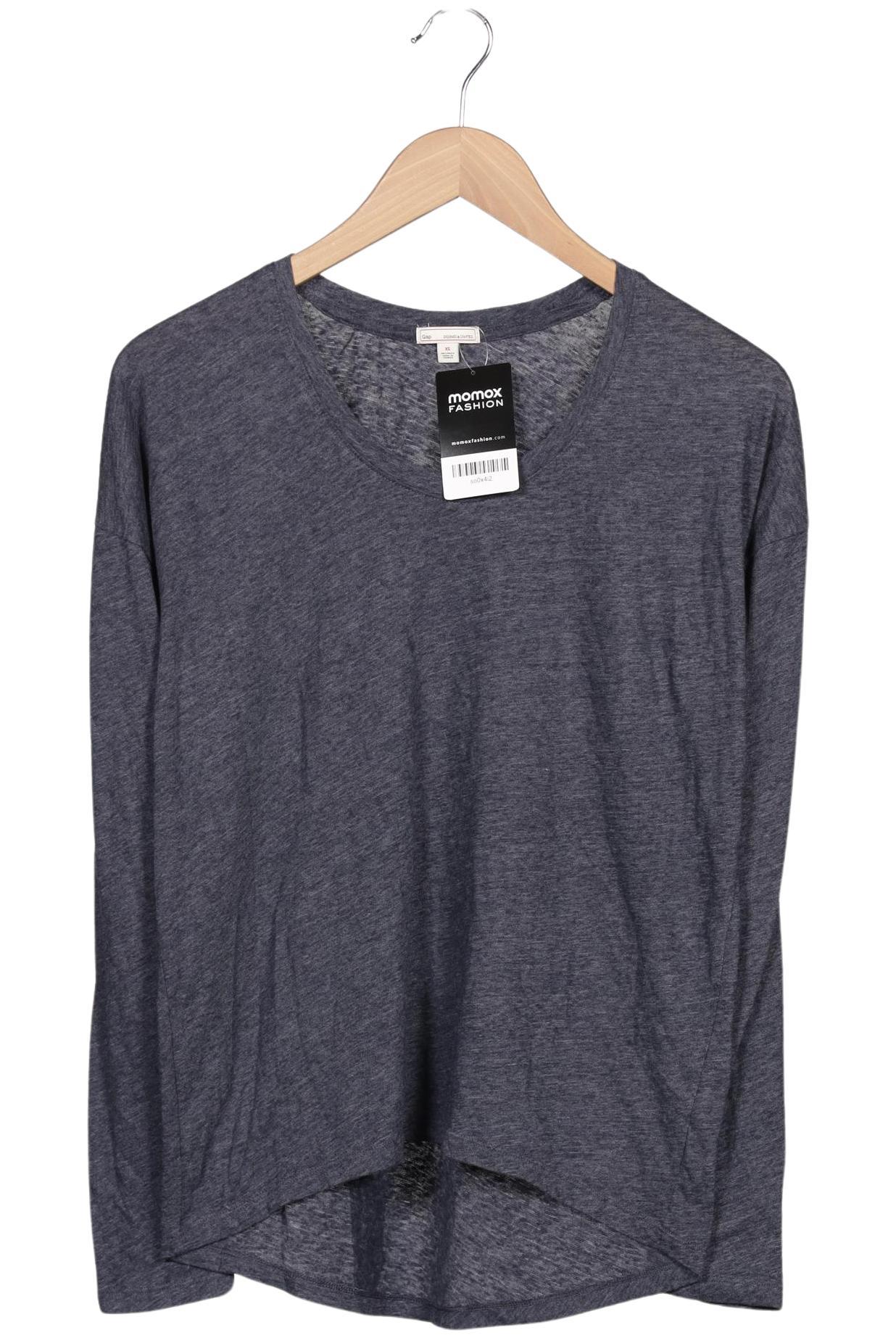 

GAP Damen Langarmshirt, marineblau, Gr. 34