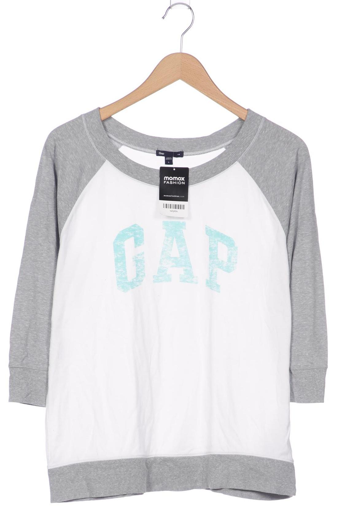 

GAP Damen Langarmshirt, weiß, Gr. 42