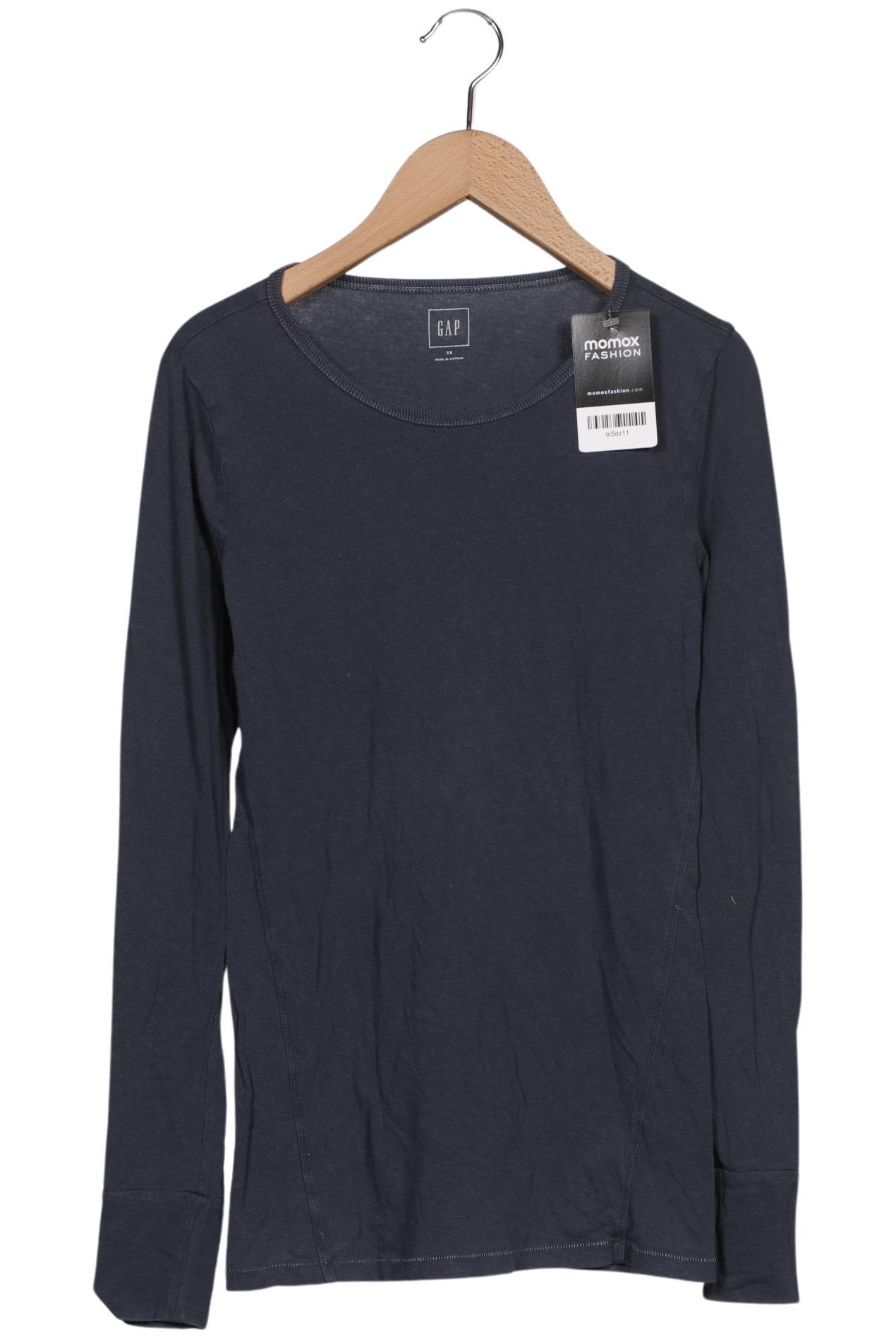 

GAP Damen Langarmshirt, marineblau, Gr. 34