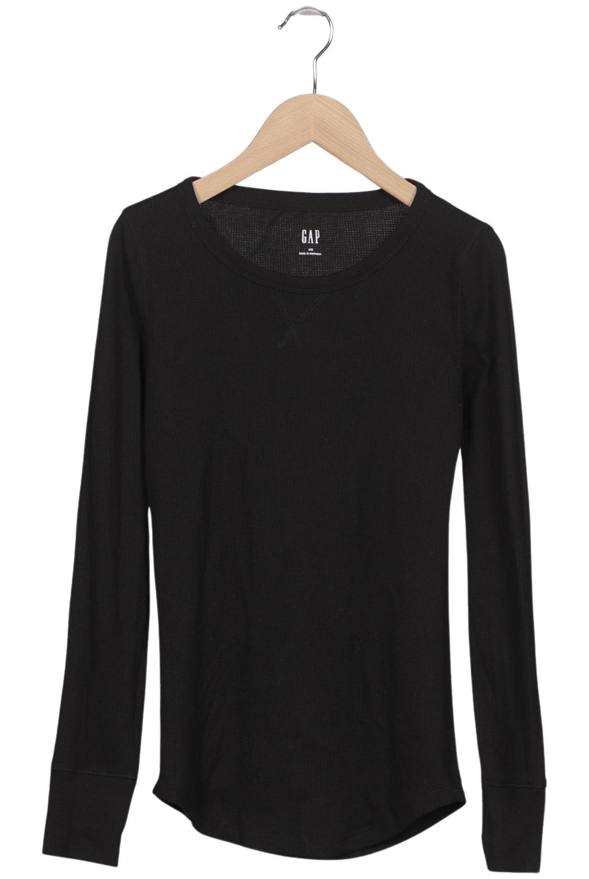 

GAP Damen Langarmshirt, schwarz, Gr. 32
