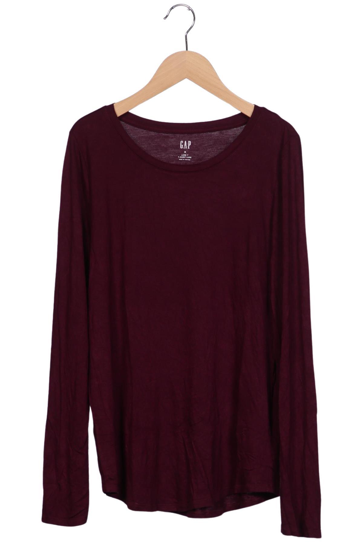 

GAP Damen Langarmshirt, bordeaux, Gr. 38