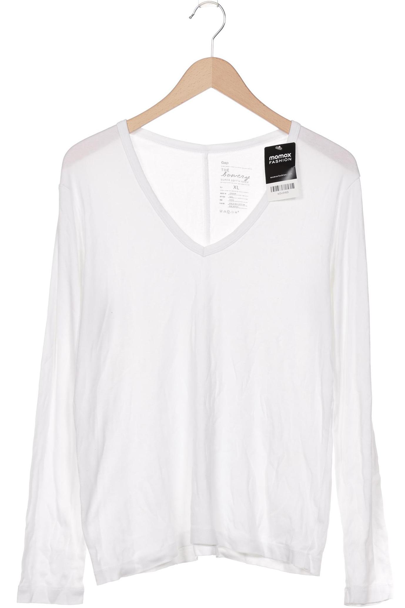 

GAP Damen Langarmshirt, weiß, Gr. 44