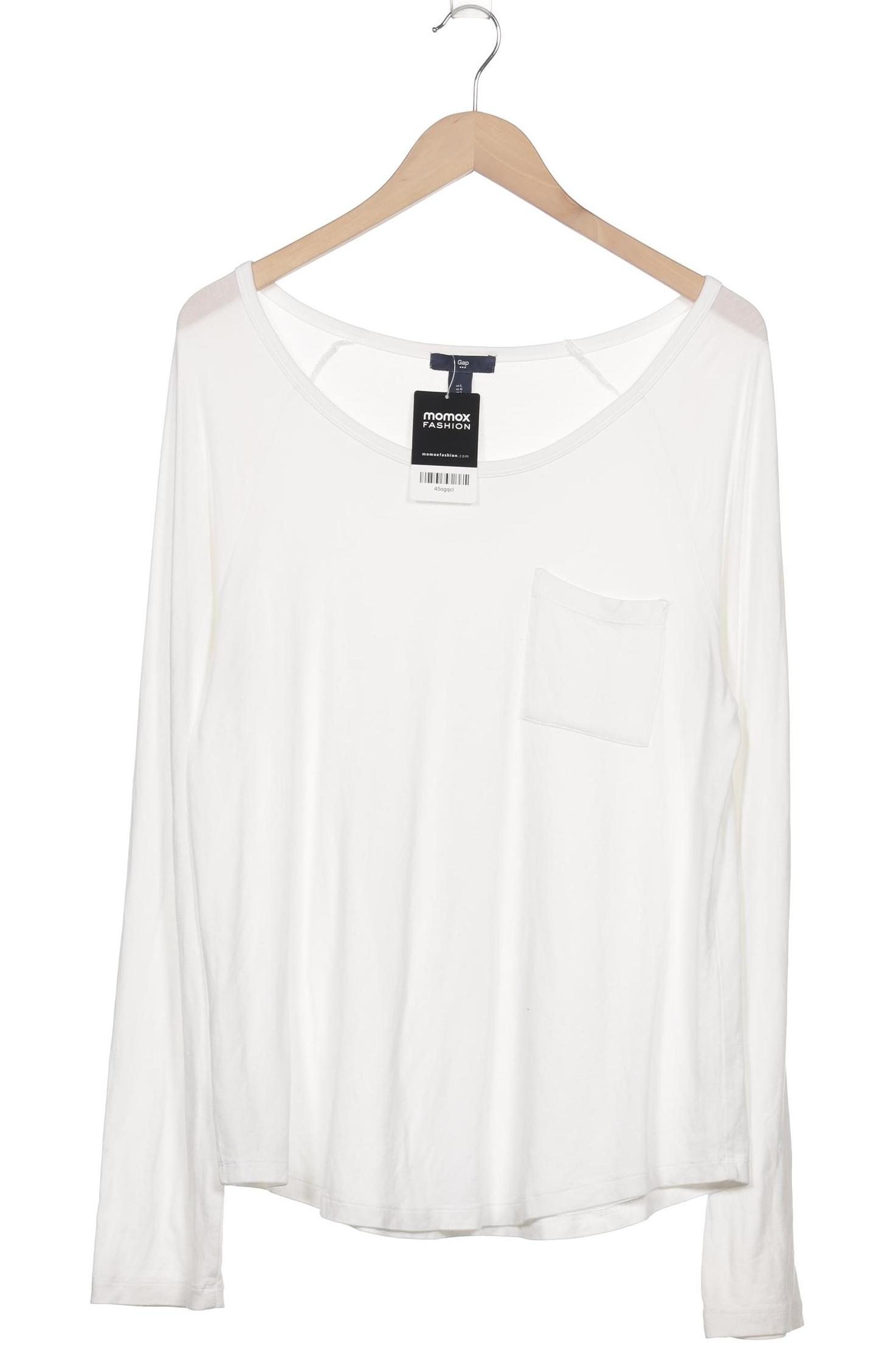 

GAP Damen Langarmshirt, weiß, Gr. 42