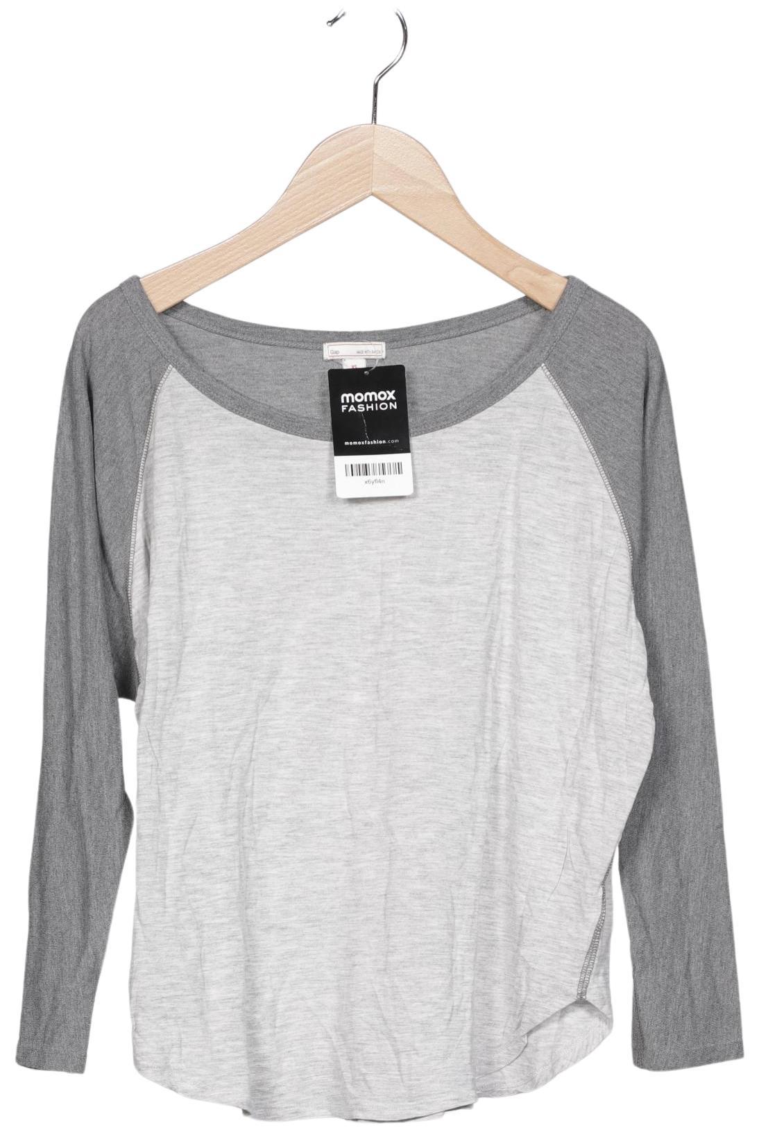 

GAP Damen Langarmshirt, grau, Gr. 34