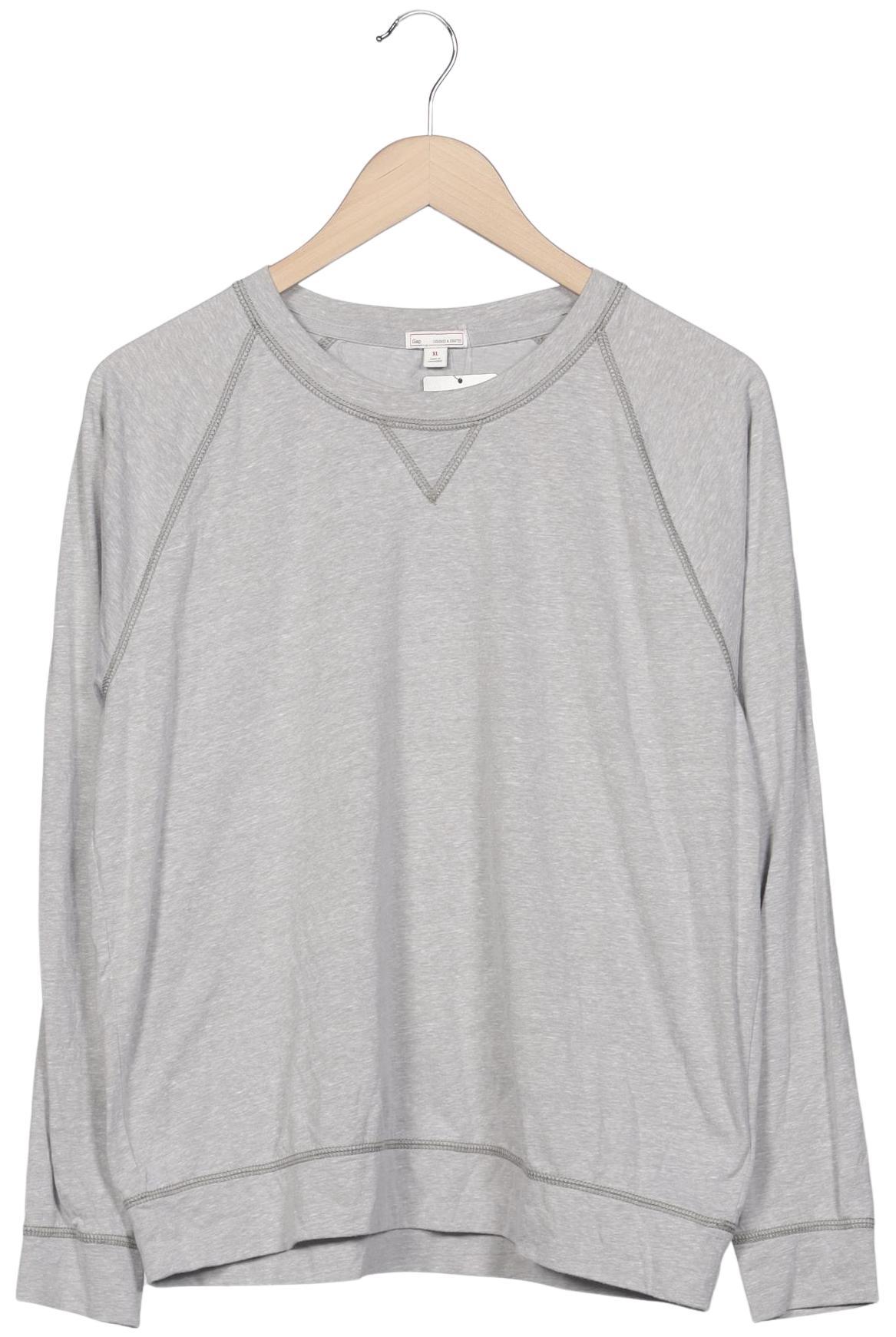 

GAP Damen Langarmshirt, grau, Gr. 44