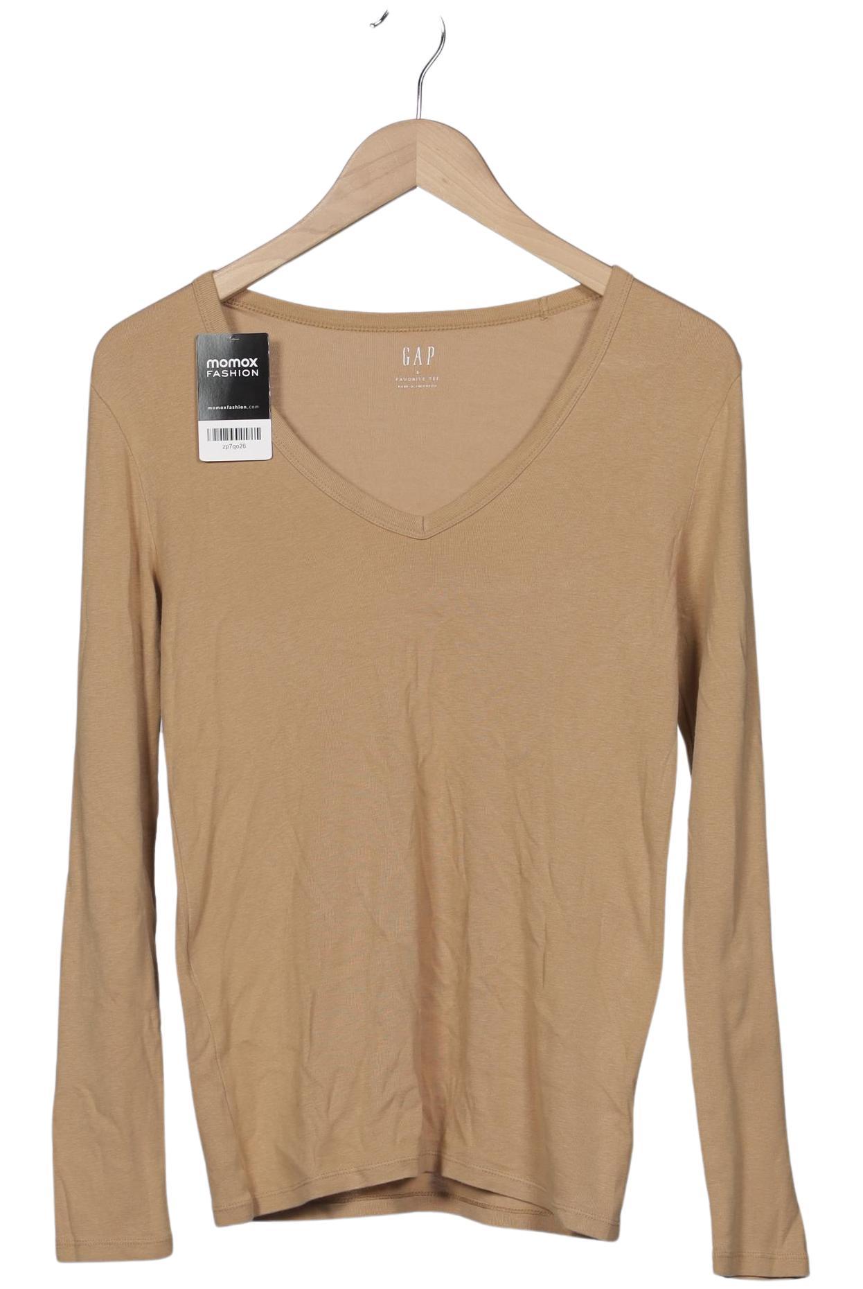 

GAP Damen Langarmshirt, beige, Gr. 36