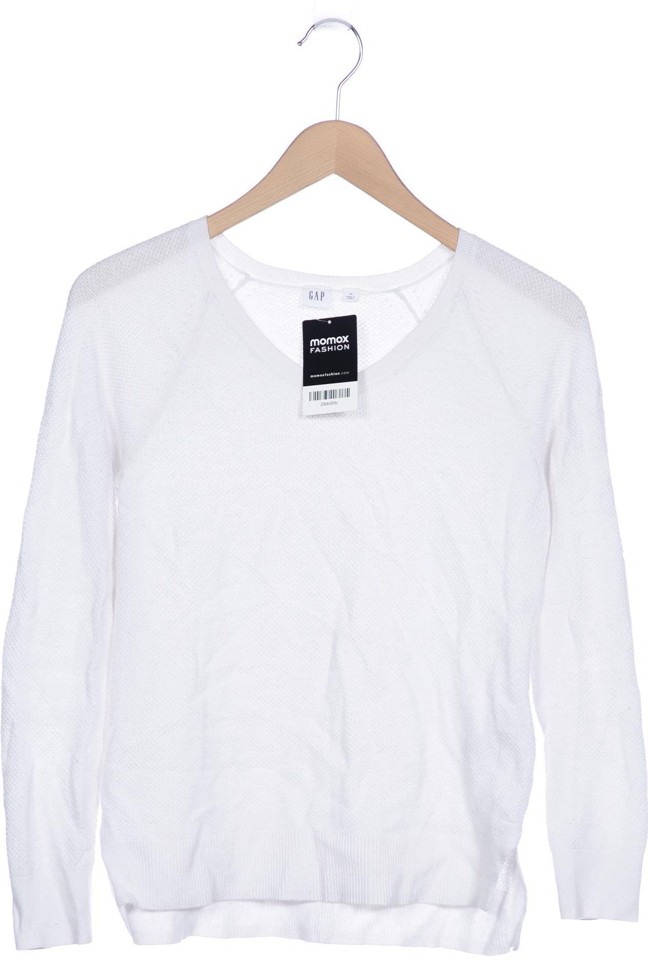 

GAP Damen Pullover, weiß, Gr. 34