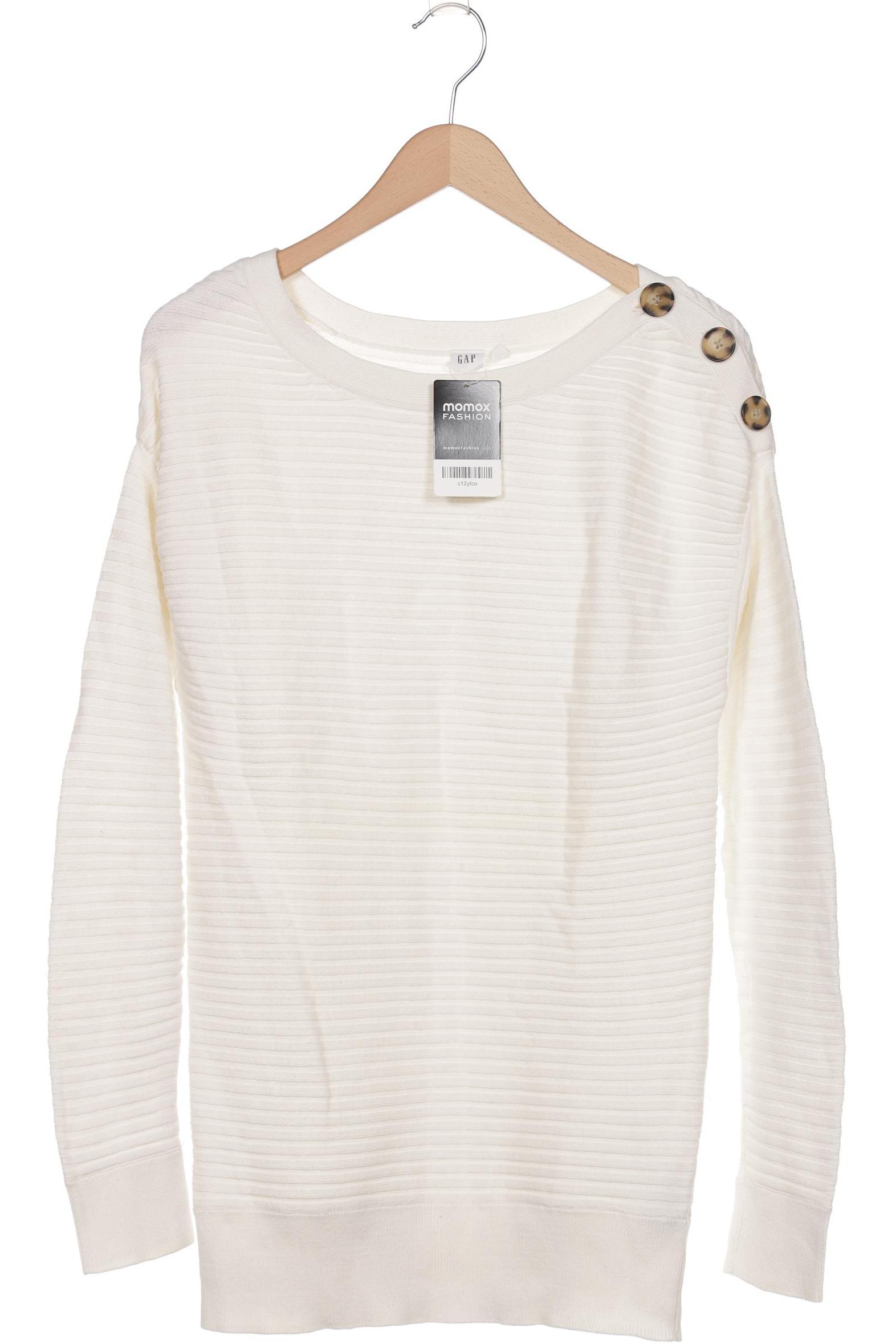 

GAP Damen Pullover, weiß, Gr. 38