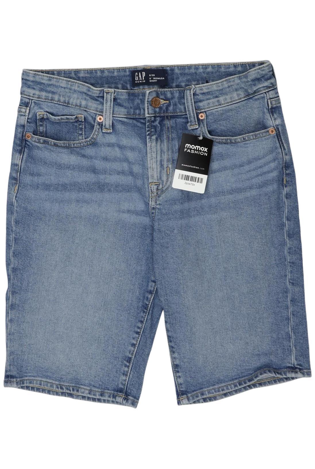 

GAP Damen Shorts, blau, Gr. 28