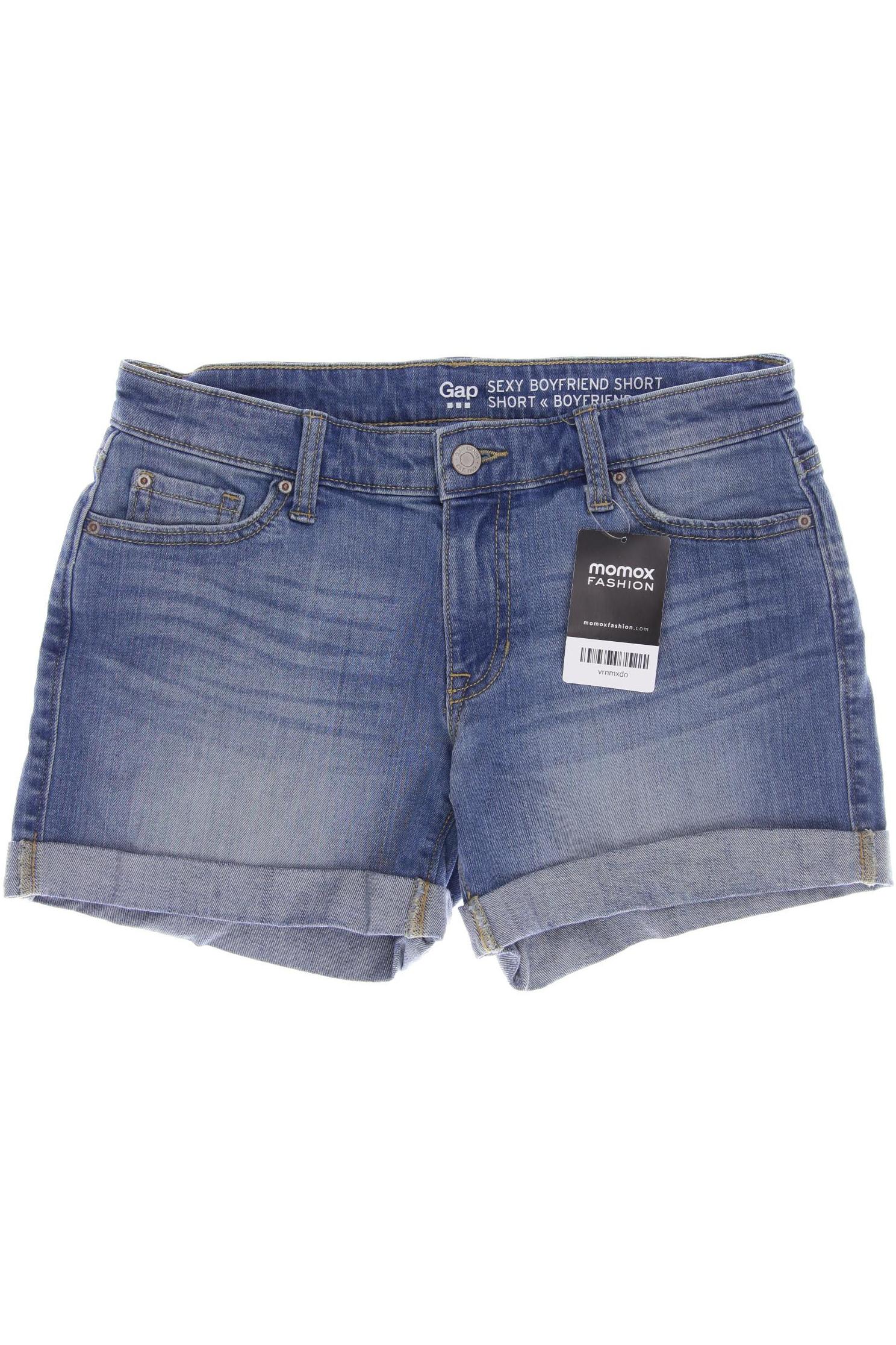 

GAP Damen Shorts, blau, Gr. 32