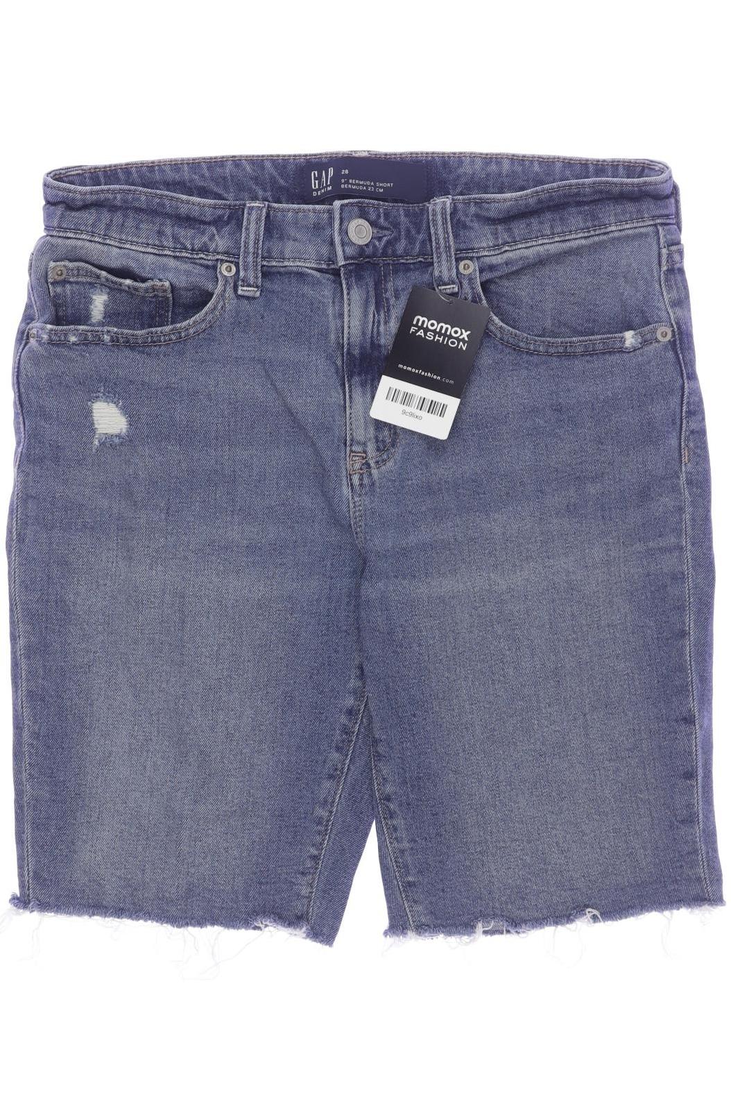 

GAP Damen Shorts, blau, Gr. 28