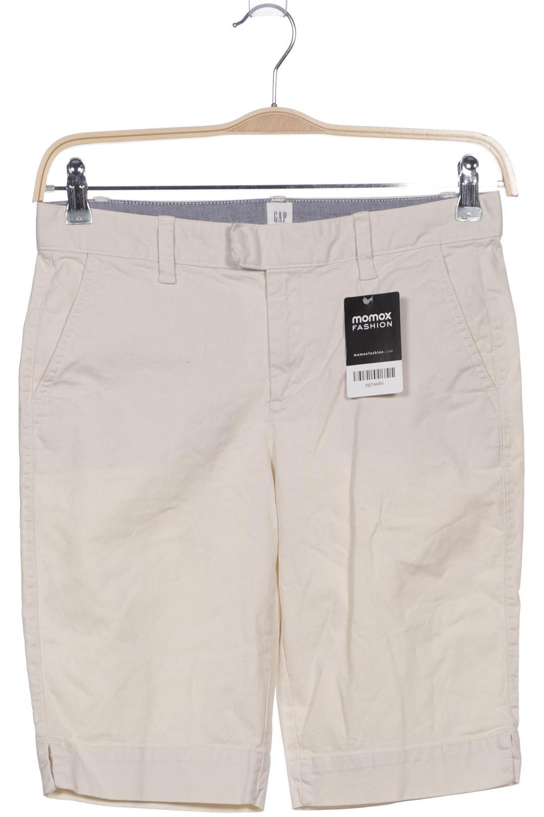 

GAP Damen Shorts, cremeweiß, Gr. 4