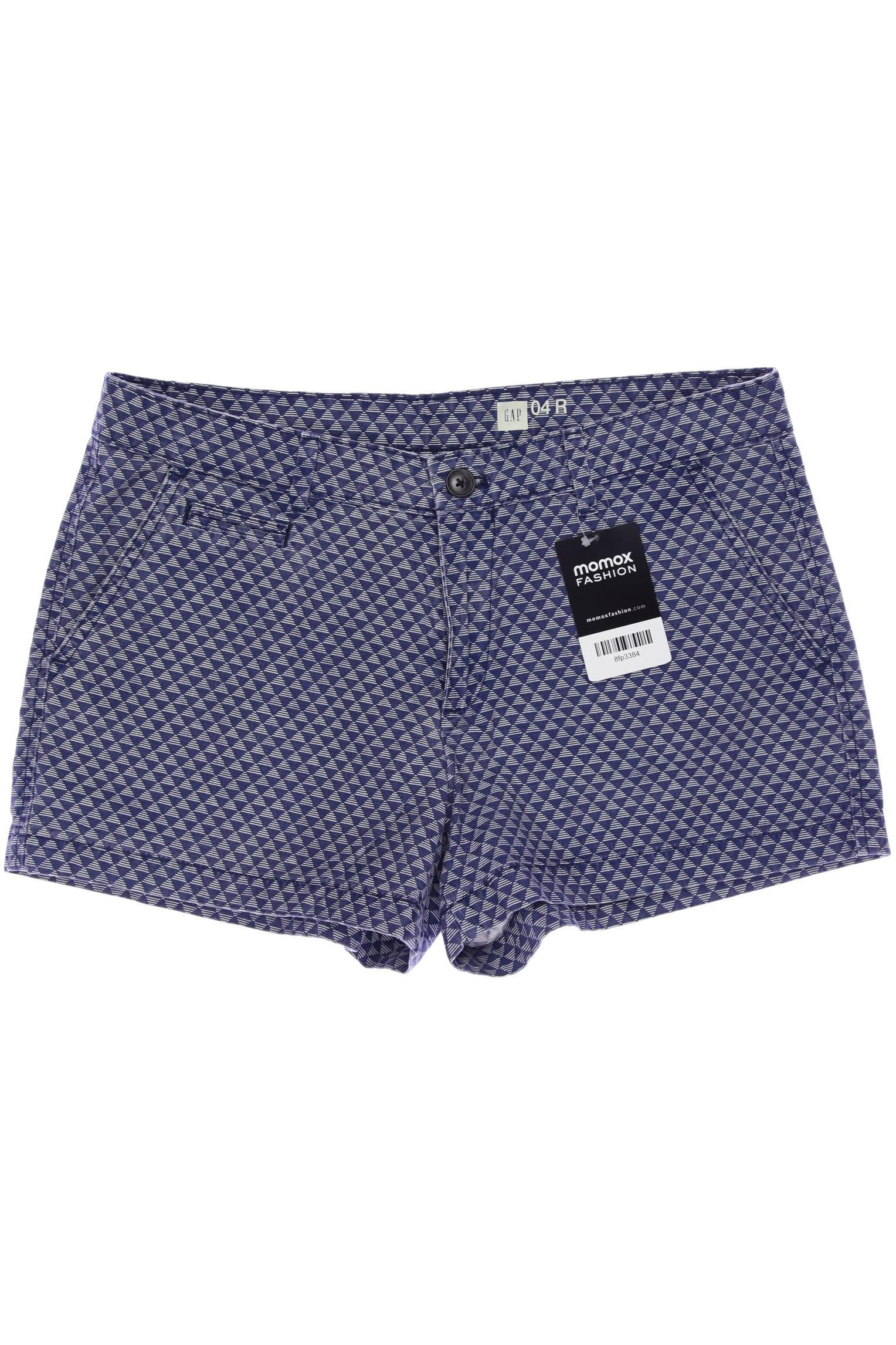 

GAP Damen Shorts, blau, Gr. 4