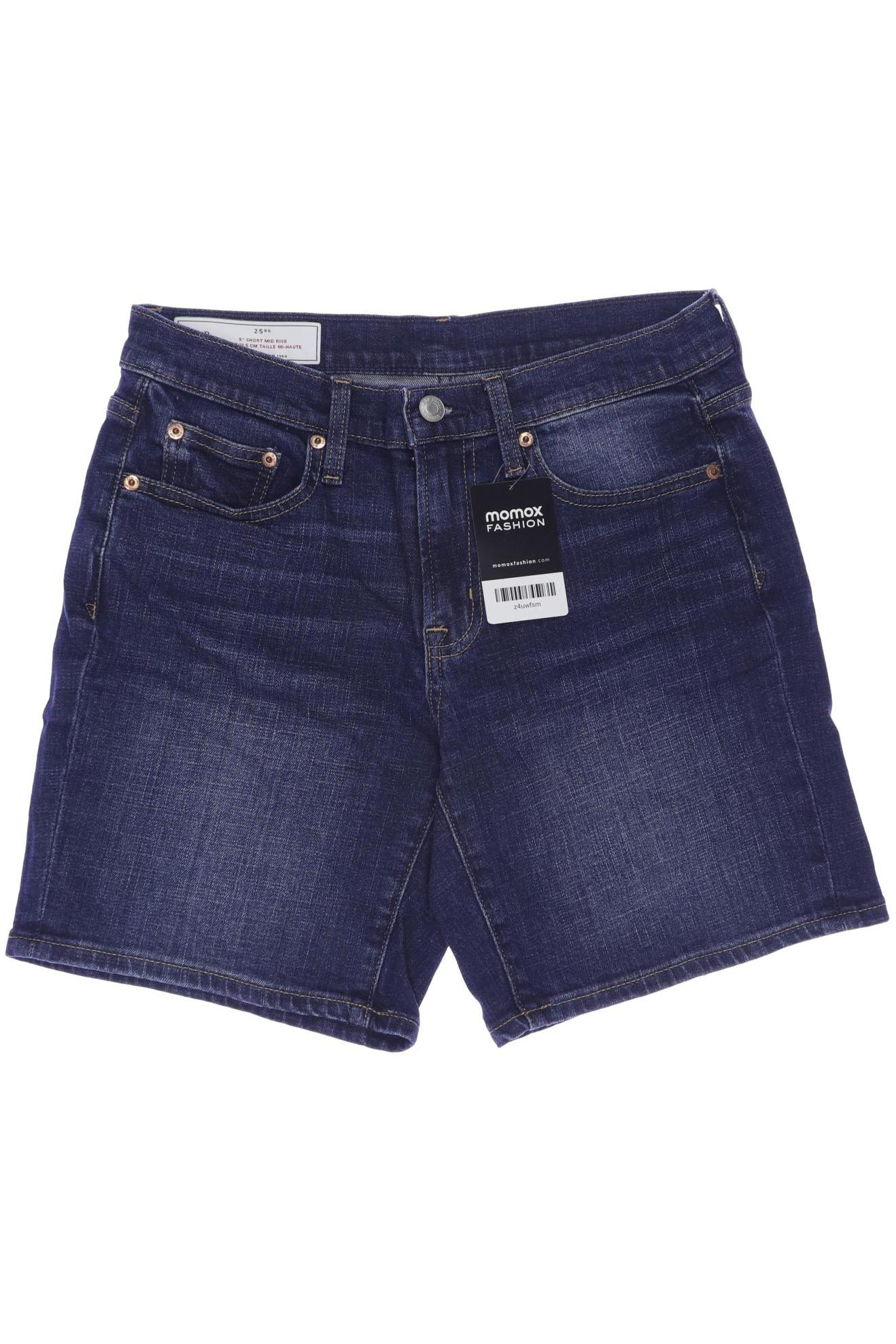 

GAP Damen Shorts, blau, Gr. 25