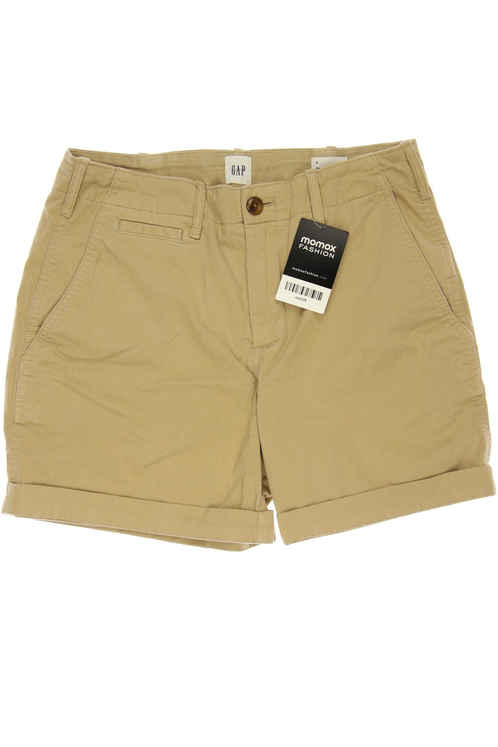 

GAP Damen Shorts, beige, Gr. 4