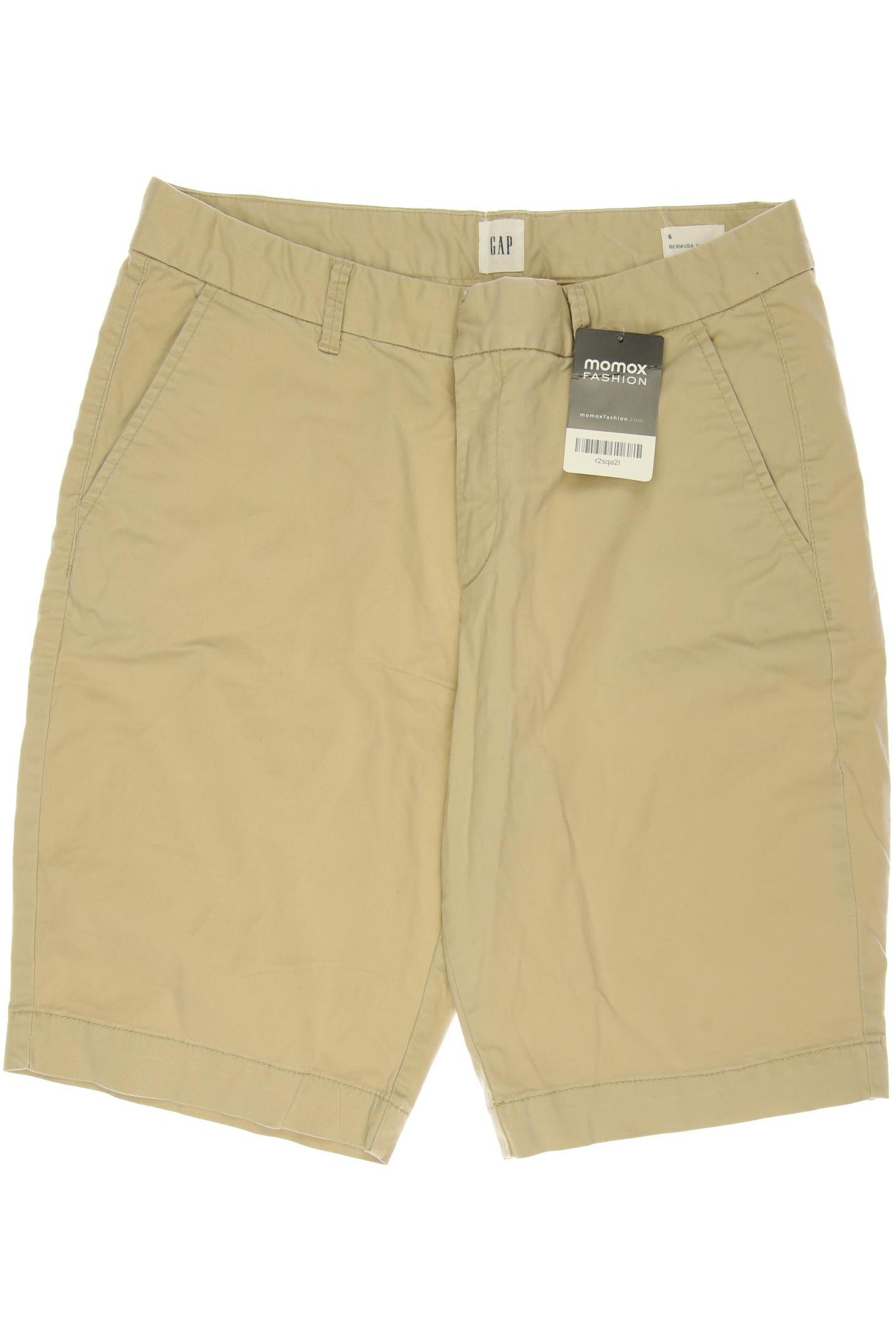 

GAP Damen Shorts, beige, Gr. 6