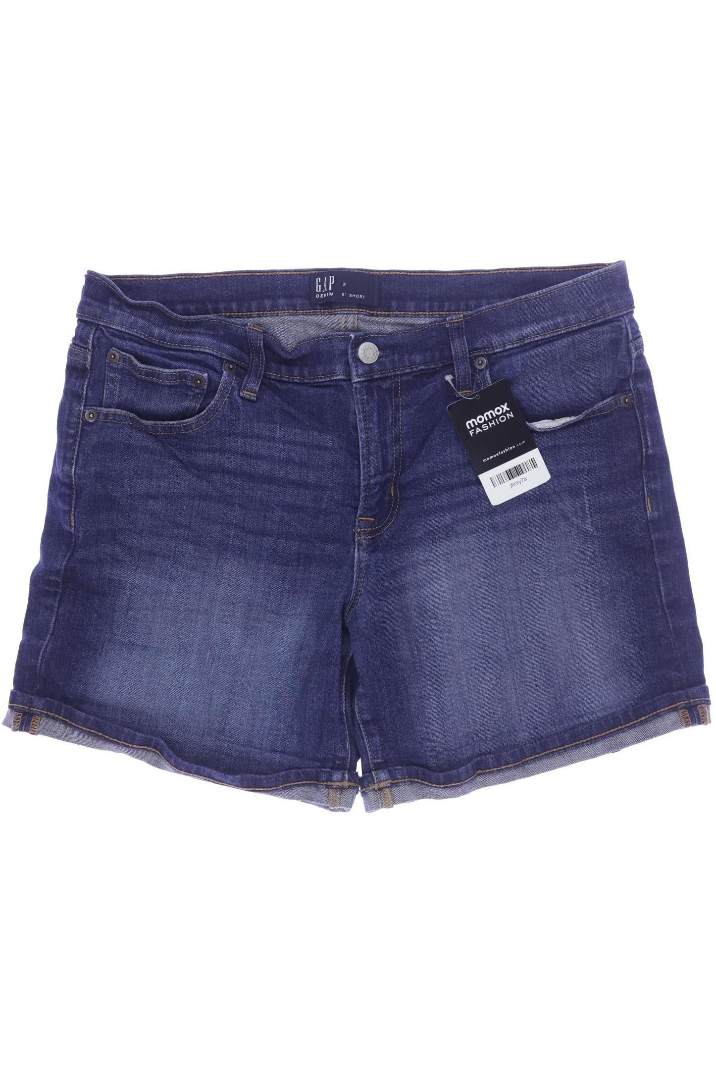 

GAP Damen Shorts, blau, Gr. 42
