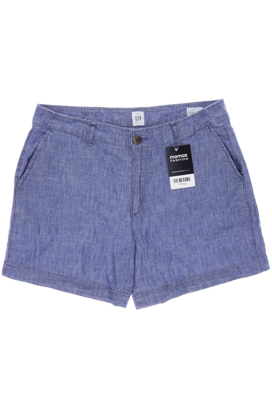 

GAP Damen Shorts, blau, Gr. 8