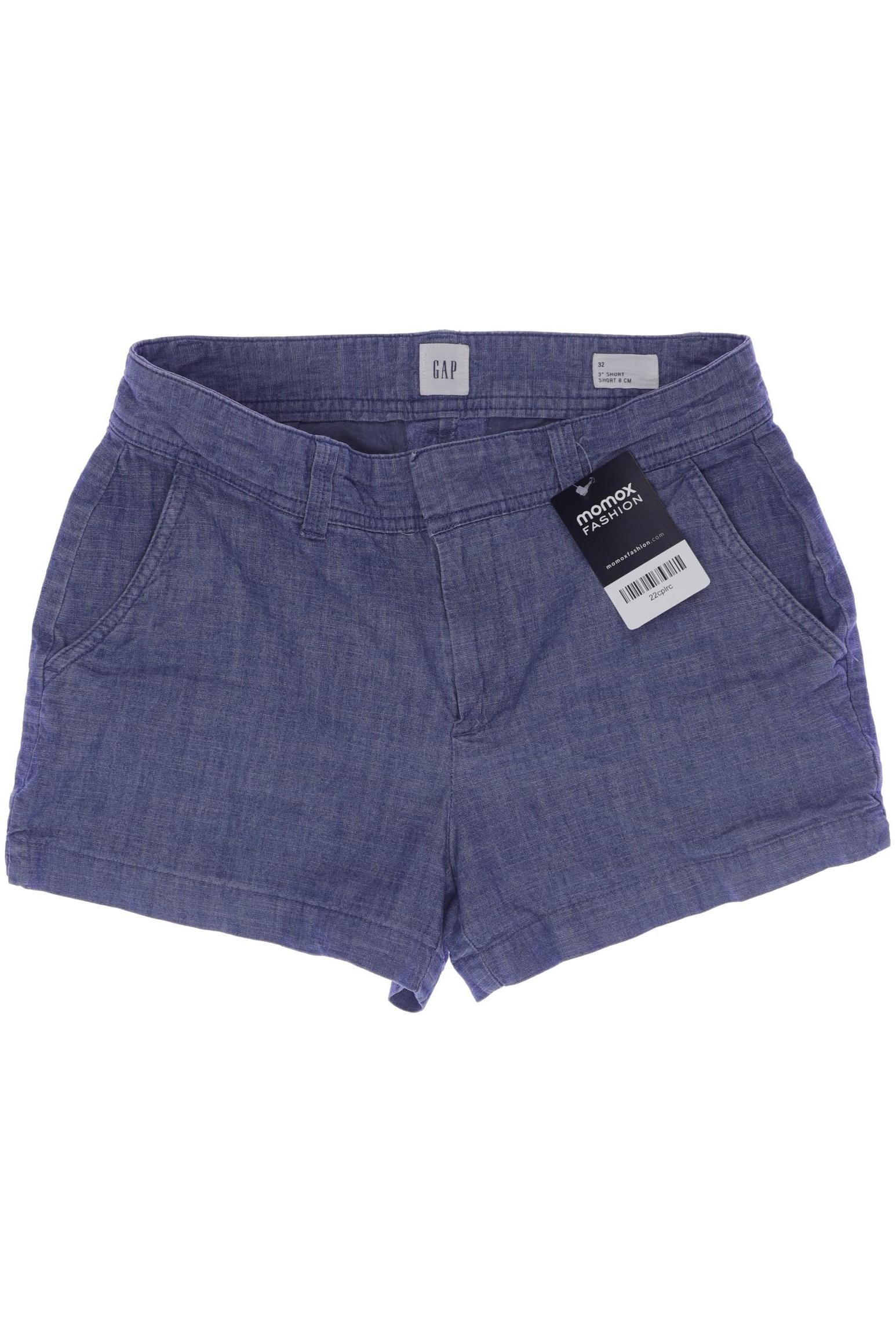 

GAP Damen Shorts, blau, Gr. 32